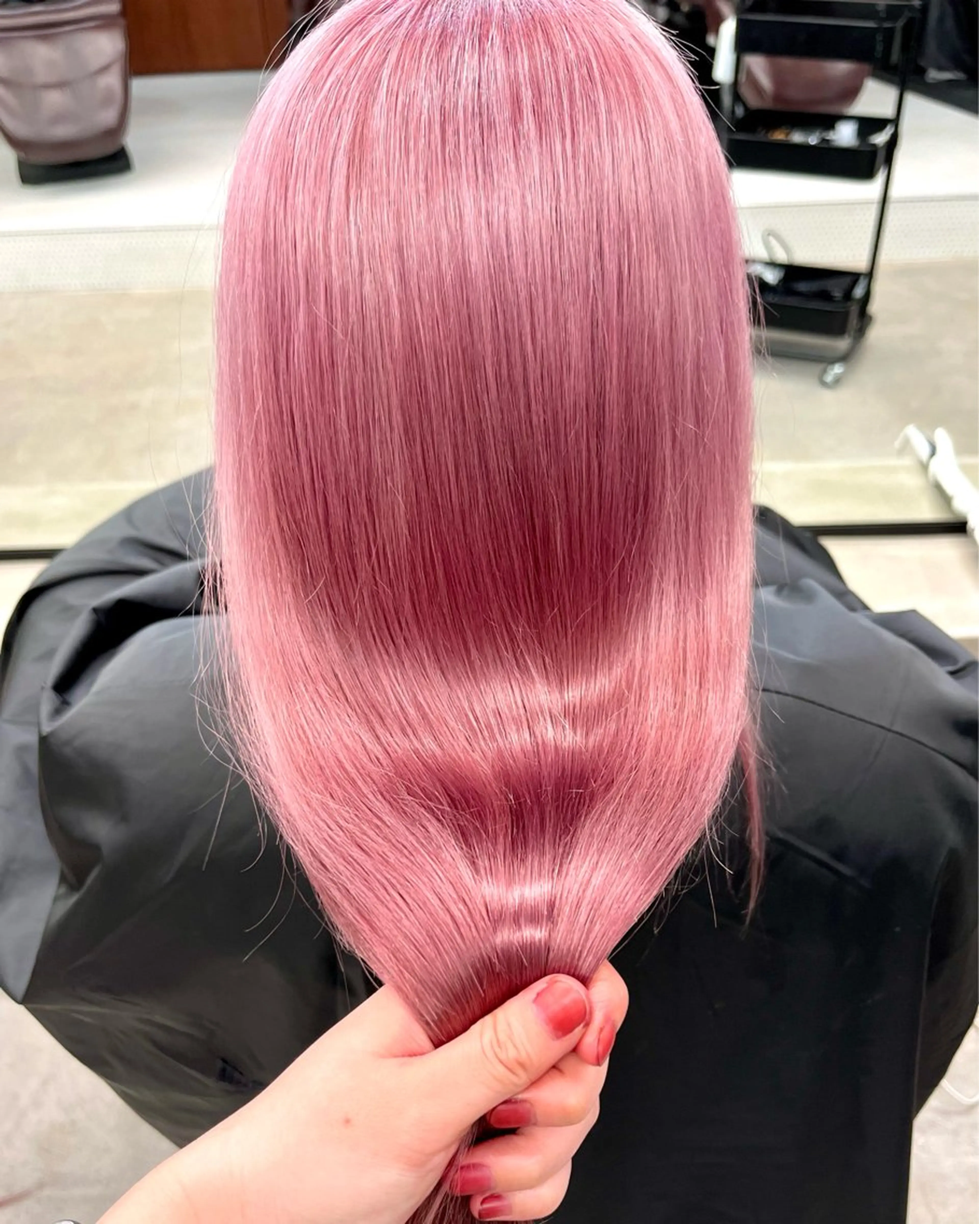 ロング カラー ブリーチ ケアブリーチ デザインカラー ハイトーンカラー インナーカラー ツヤカラーを実現 /カンナのヘアスタイル