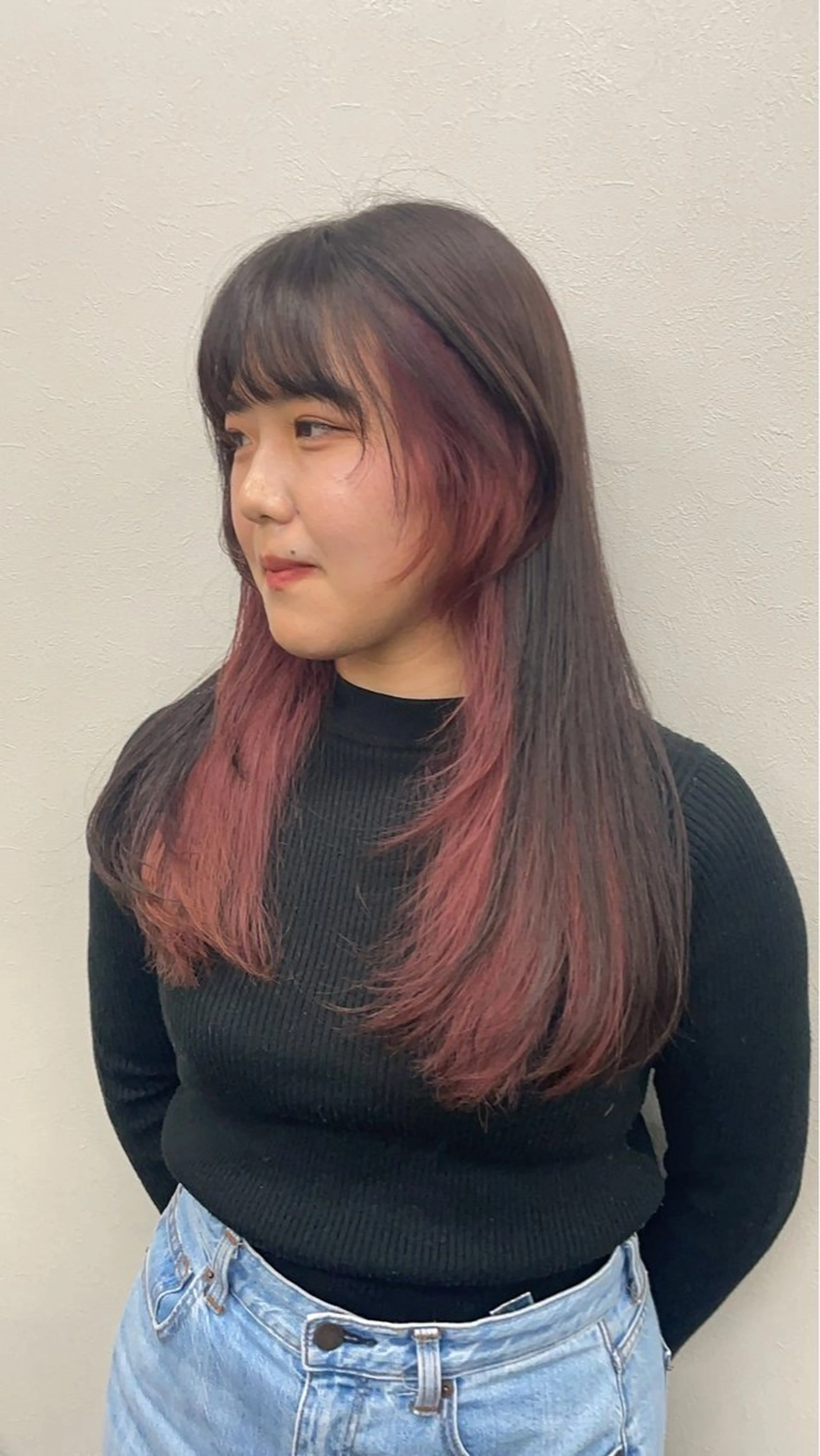 ロング BALE所属・祥華(さちか)／透 明感カラー／髪質改善のヘアスタイル