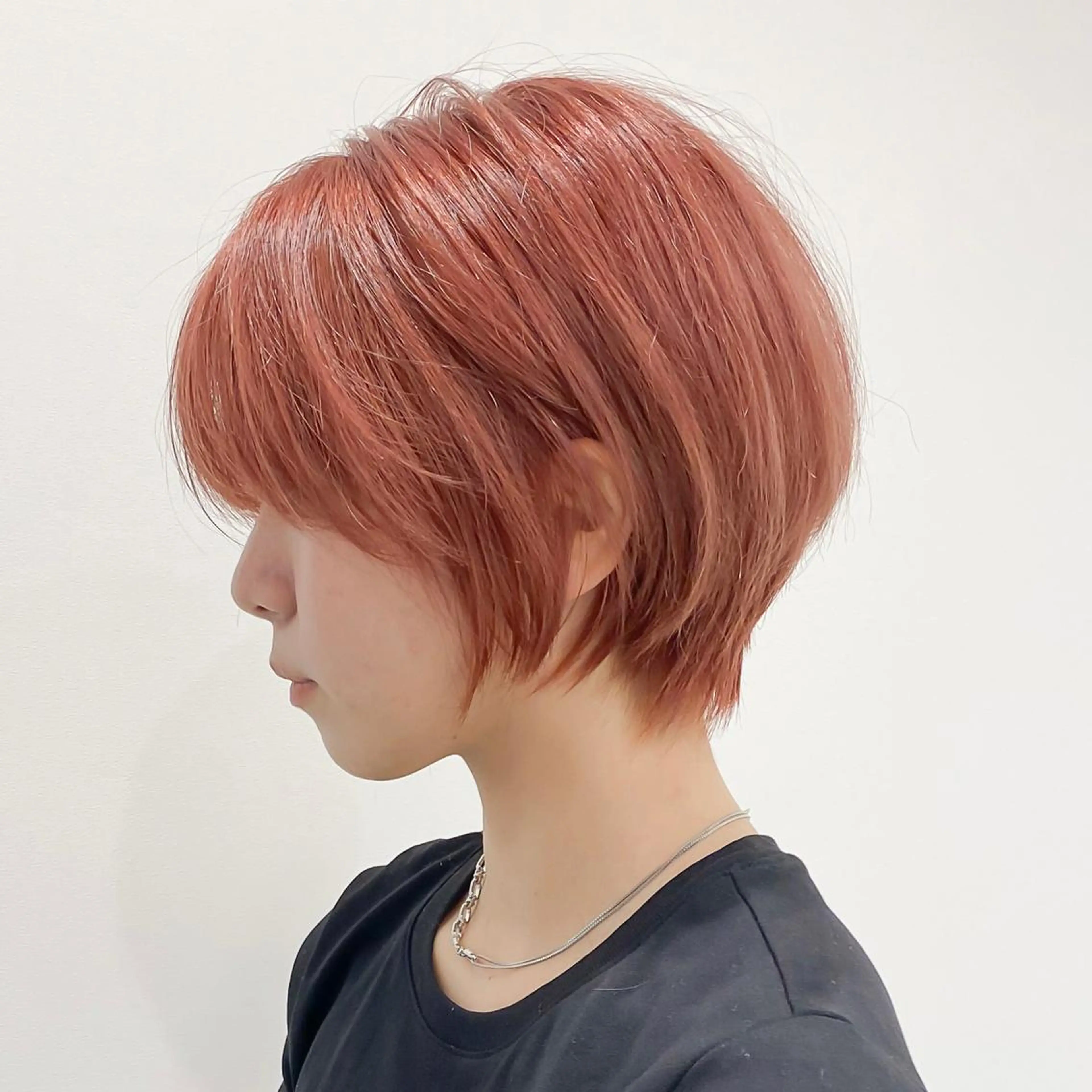 ショート カラー ダブルカラー ショートヘア ✨ハッシュカット✨ ユウキ✨のヘアスタイル