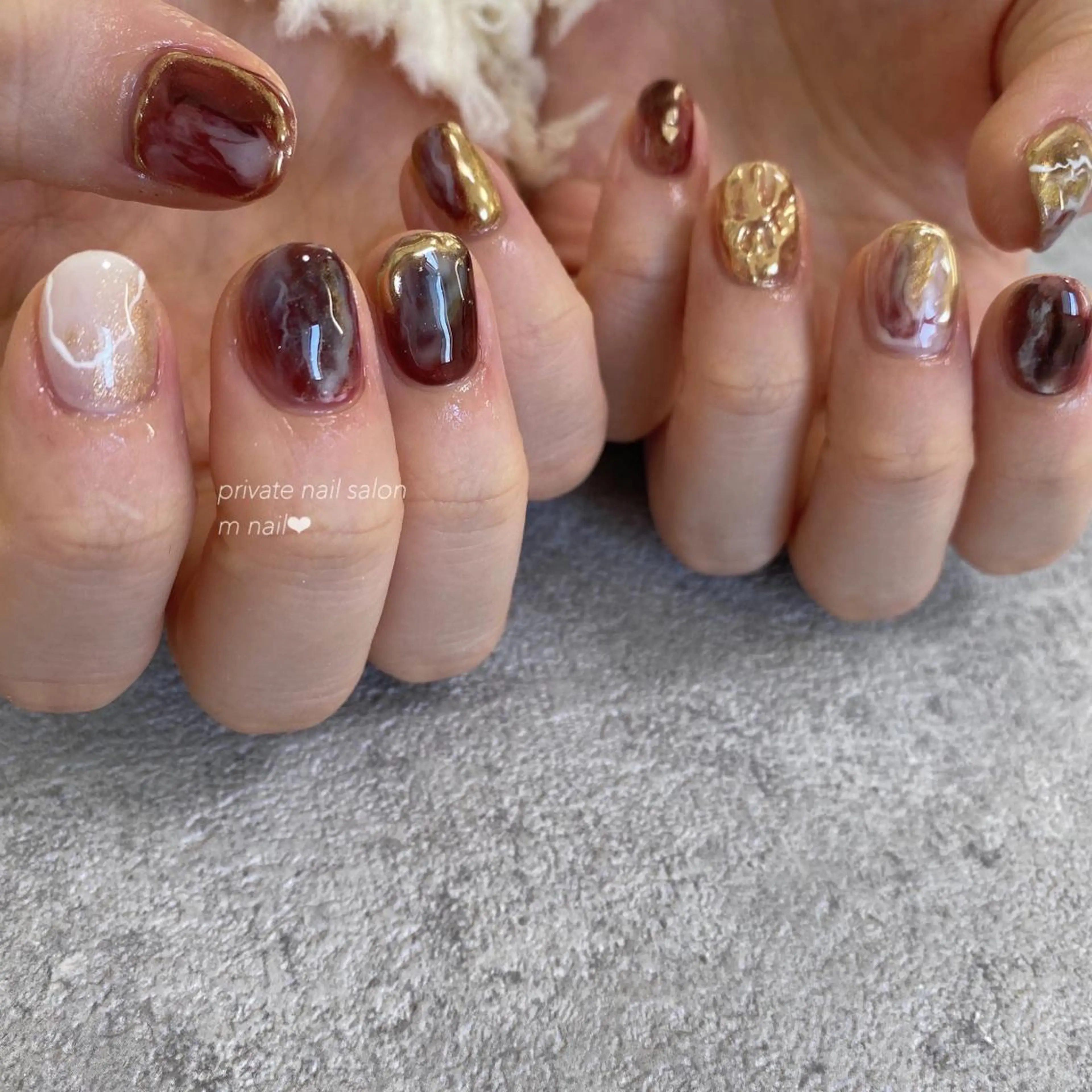 ネイル ハンドネイル 小河原 舞のネイルデザイン