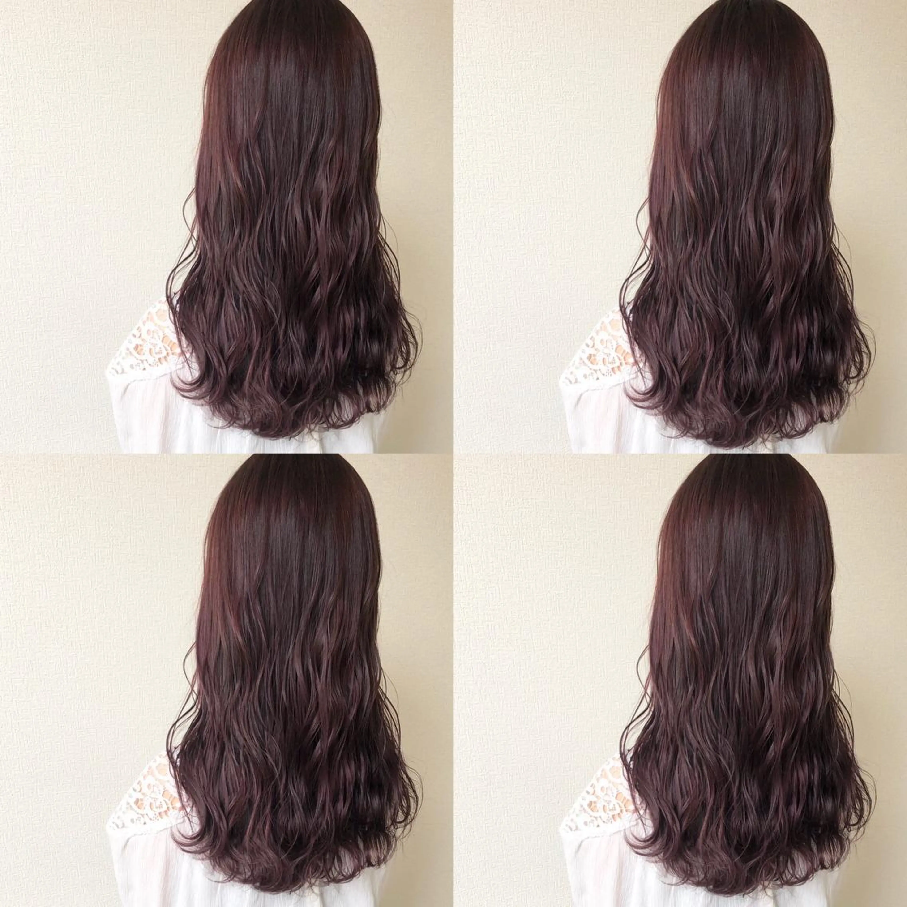 ロング カラー ヘアカラー Hanna by W_SALONのヘアスタイル