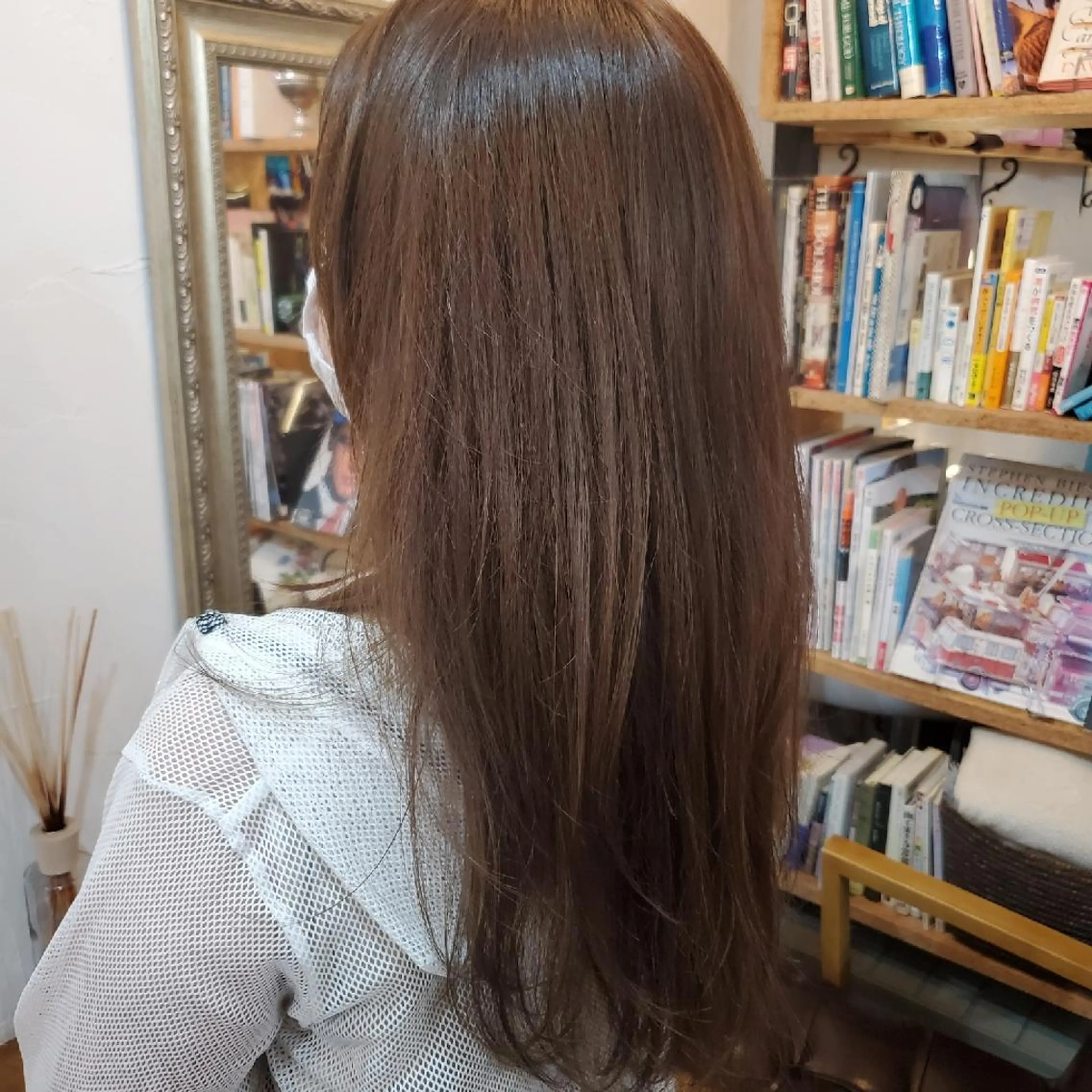 ロング カラー カット ヘアカラー トリートメント フリーランス所属・韓国ヘア レイヤー くびれヘアMATSUのヘアスタイル