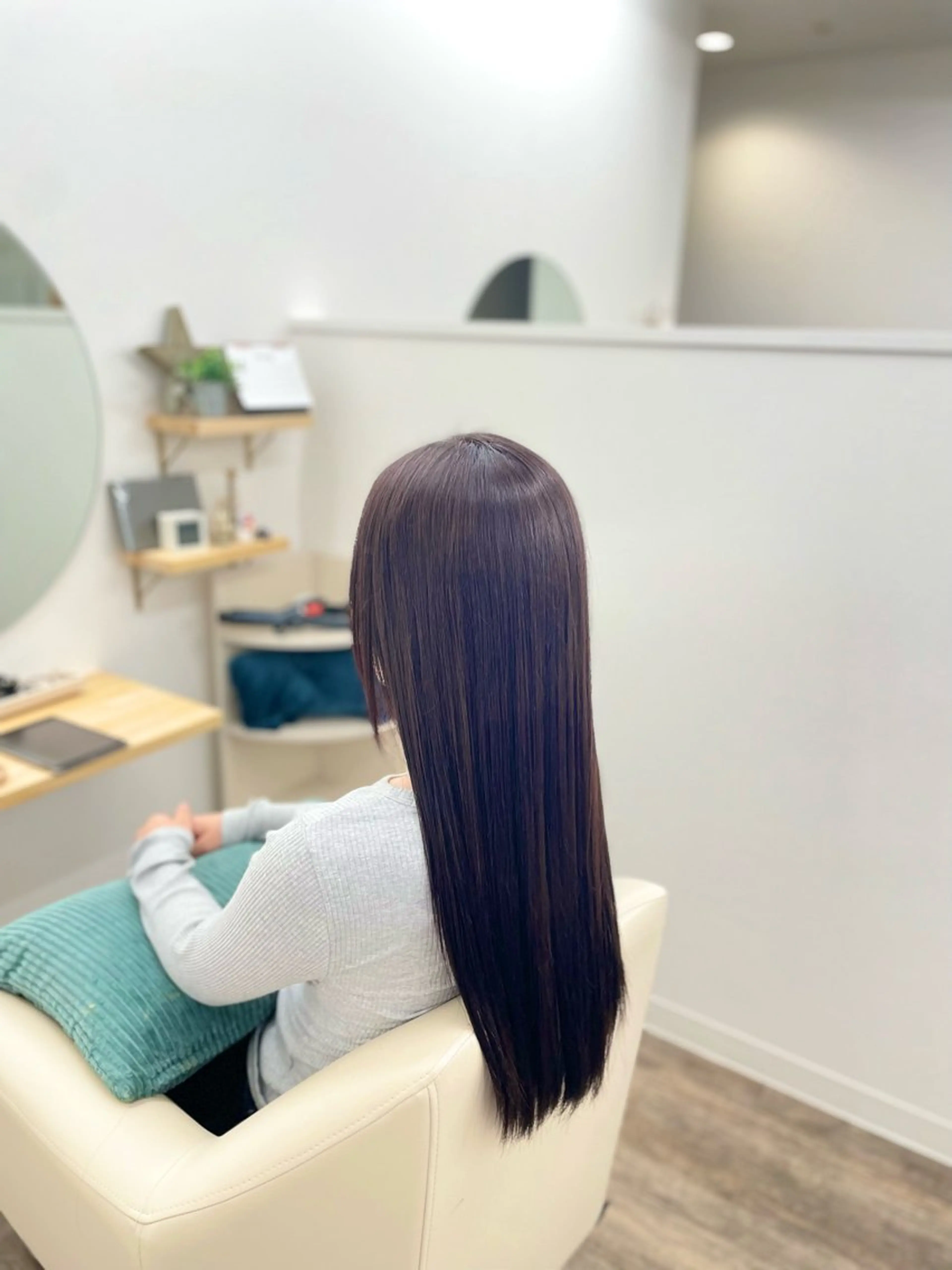 ロング カラー ヘアカラー トリートメント bifinoLuce / 松村琉希のヘアスタイル