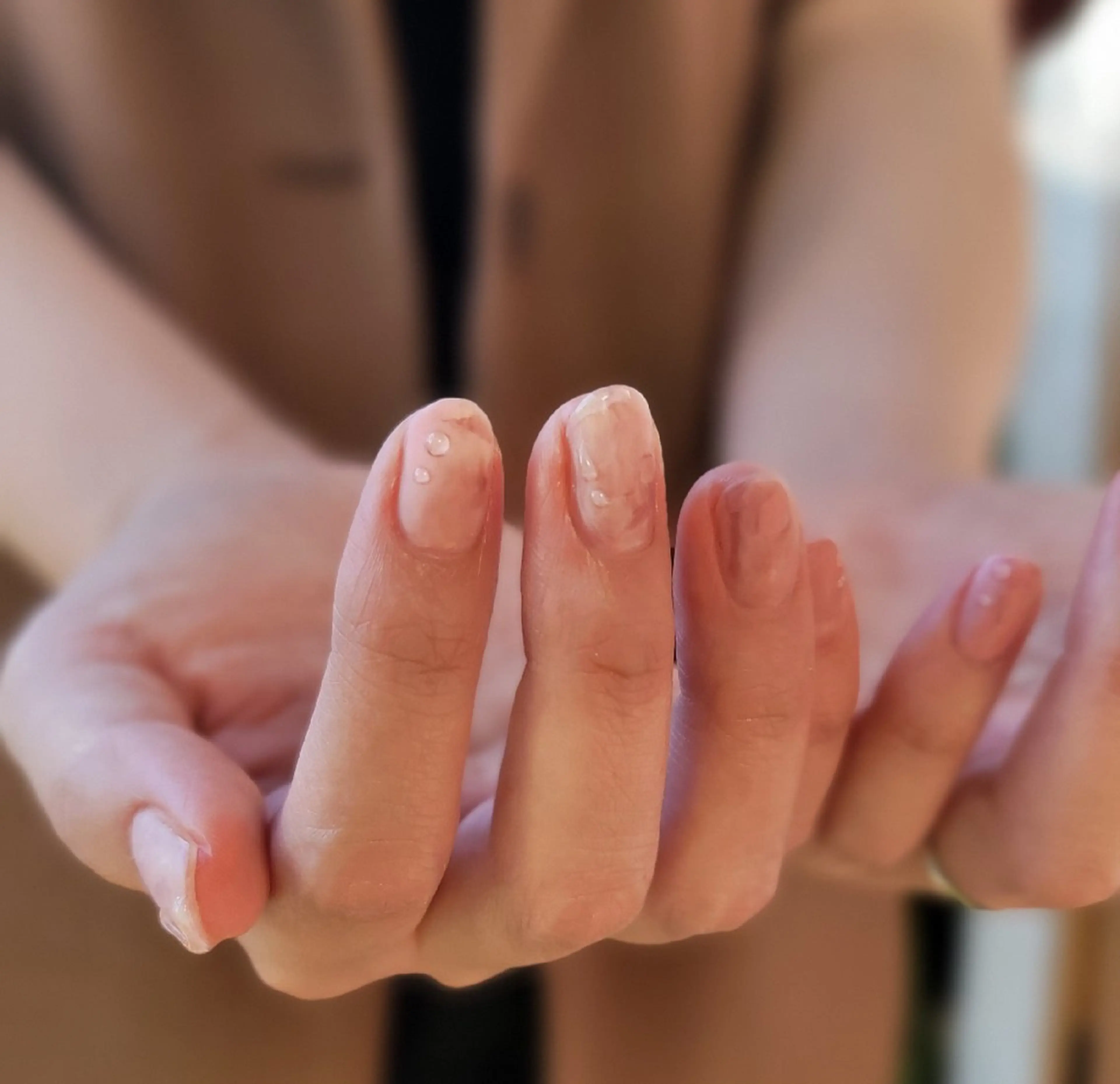 ネイル グラデーション マットネイル ピンク 🌲🌳🚪iiit o🌲🌳🌲のネイルデザイン