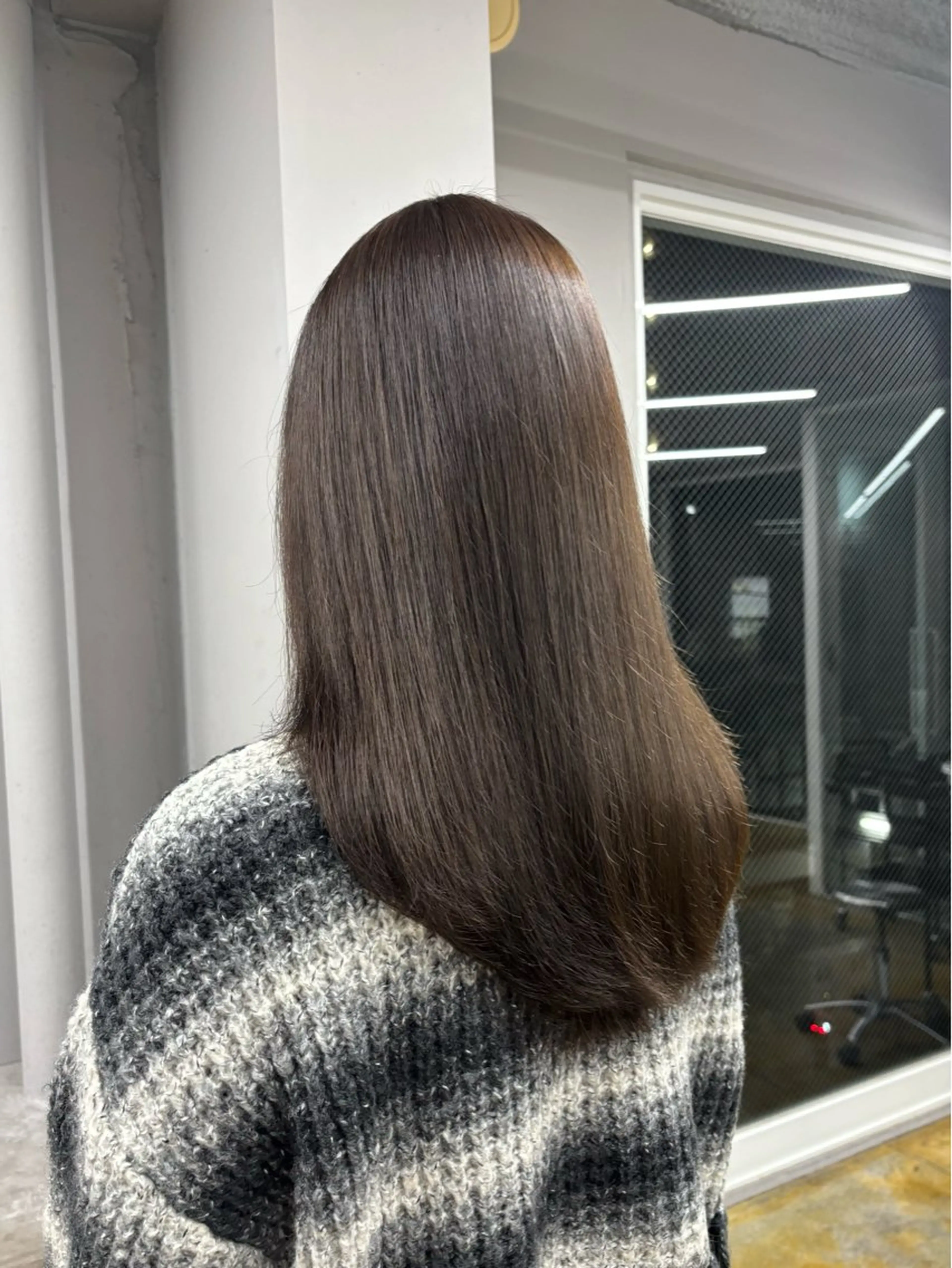 ミディアム ヘアカラー nude所属・𝐀𝐦𝐞𝐫𝐢 /透明感カラーのヘアスタイル