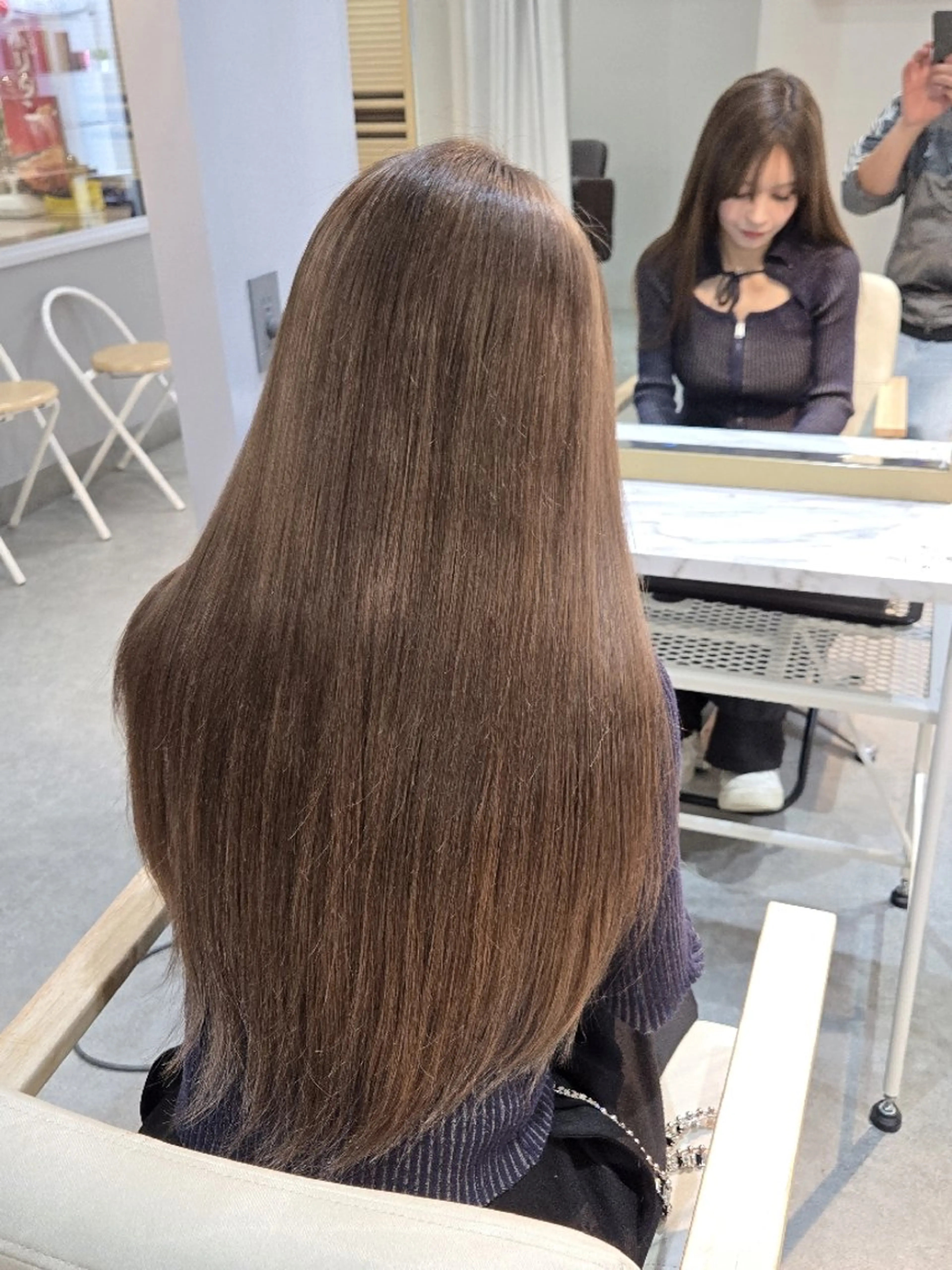 ロング トリートメント WAVE所属・エクステ/ハイトーン 伊藤のヘアスタイル