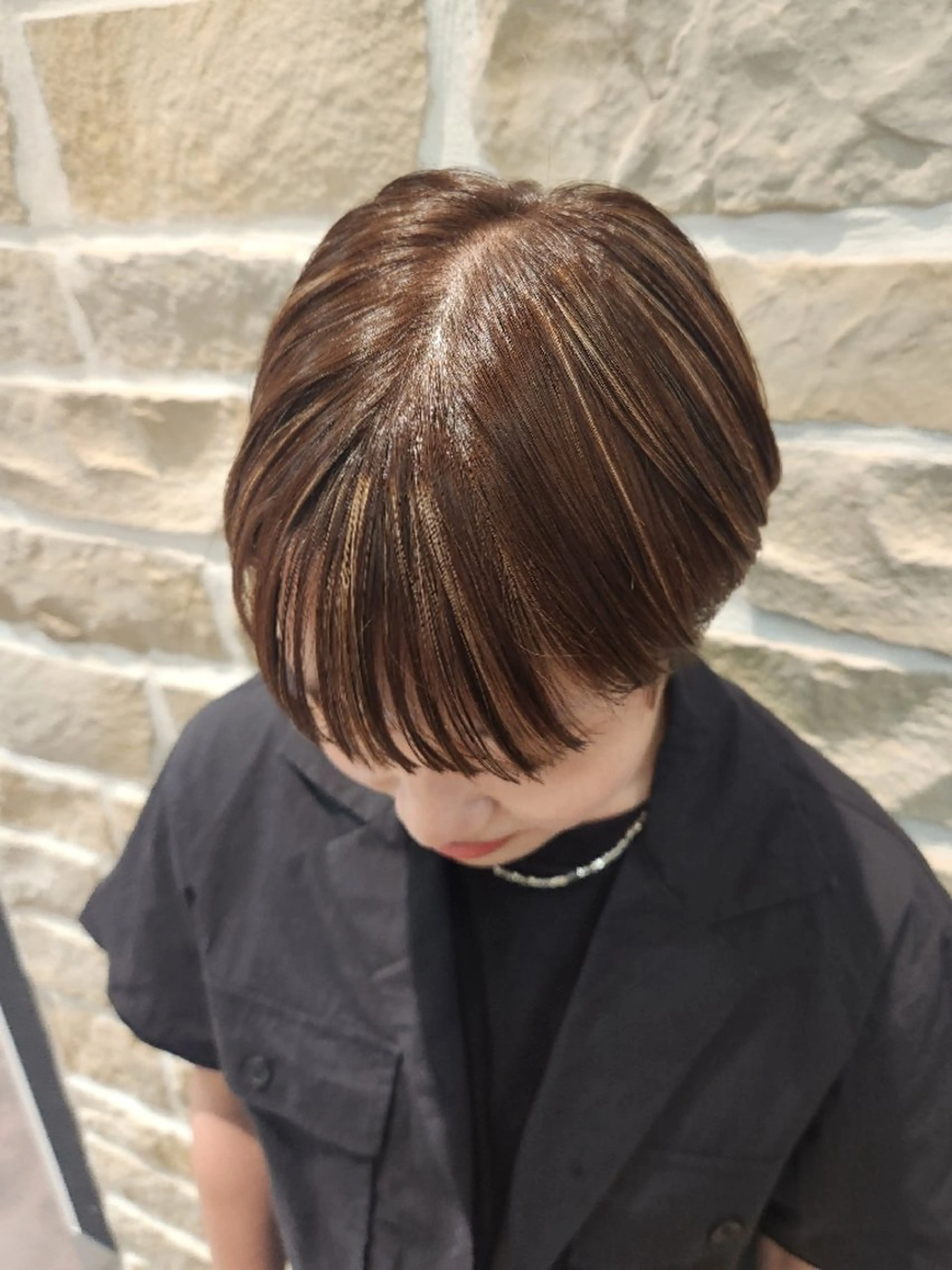 ショート カラー little×salt所属・透明感カラー✨️ 渋谷/ナカムラのヘアスタイル