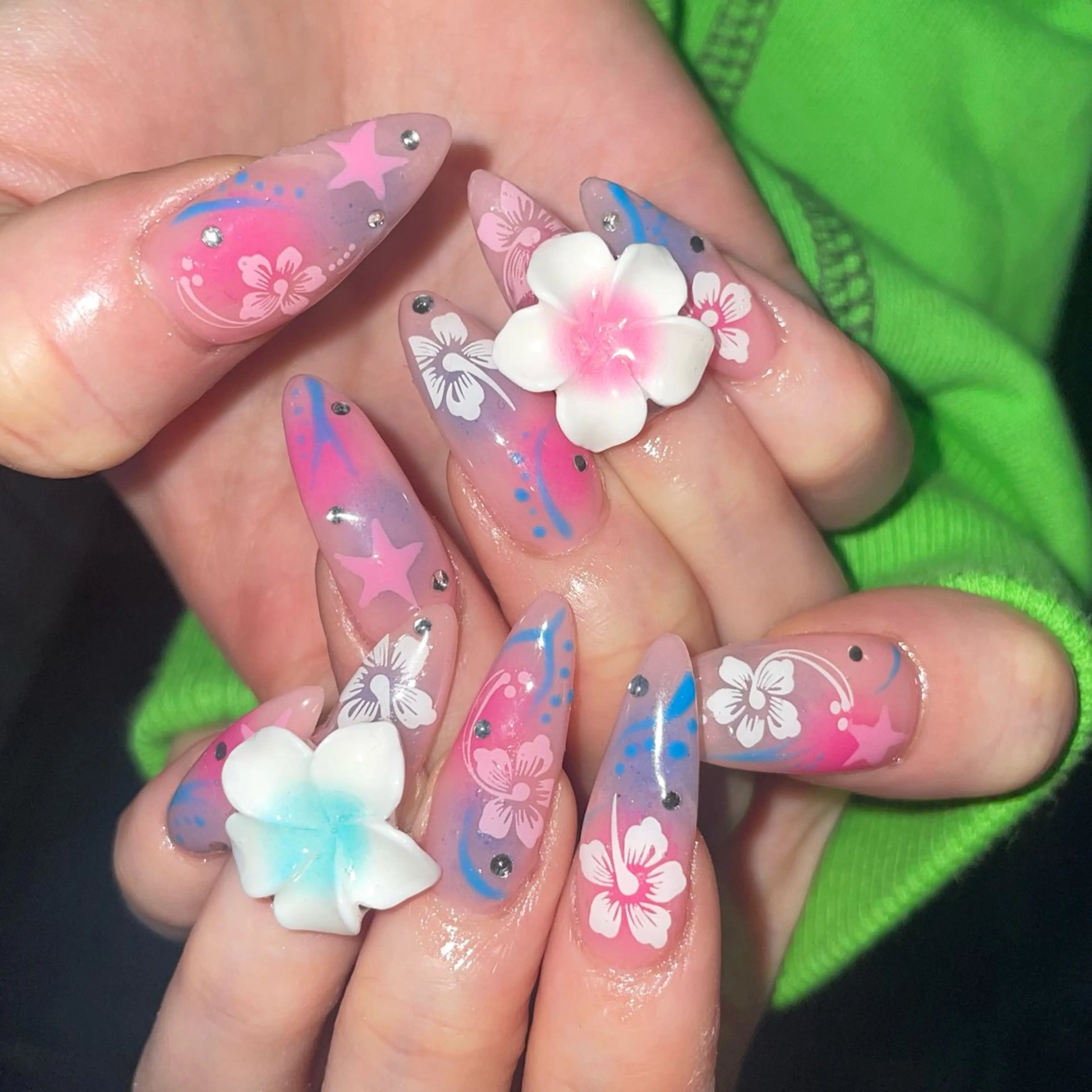 ネイル ハンドネイル Nail ヌシん家 AKANEのネイルデザイン