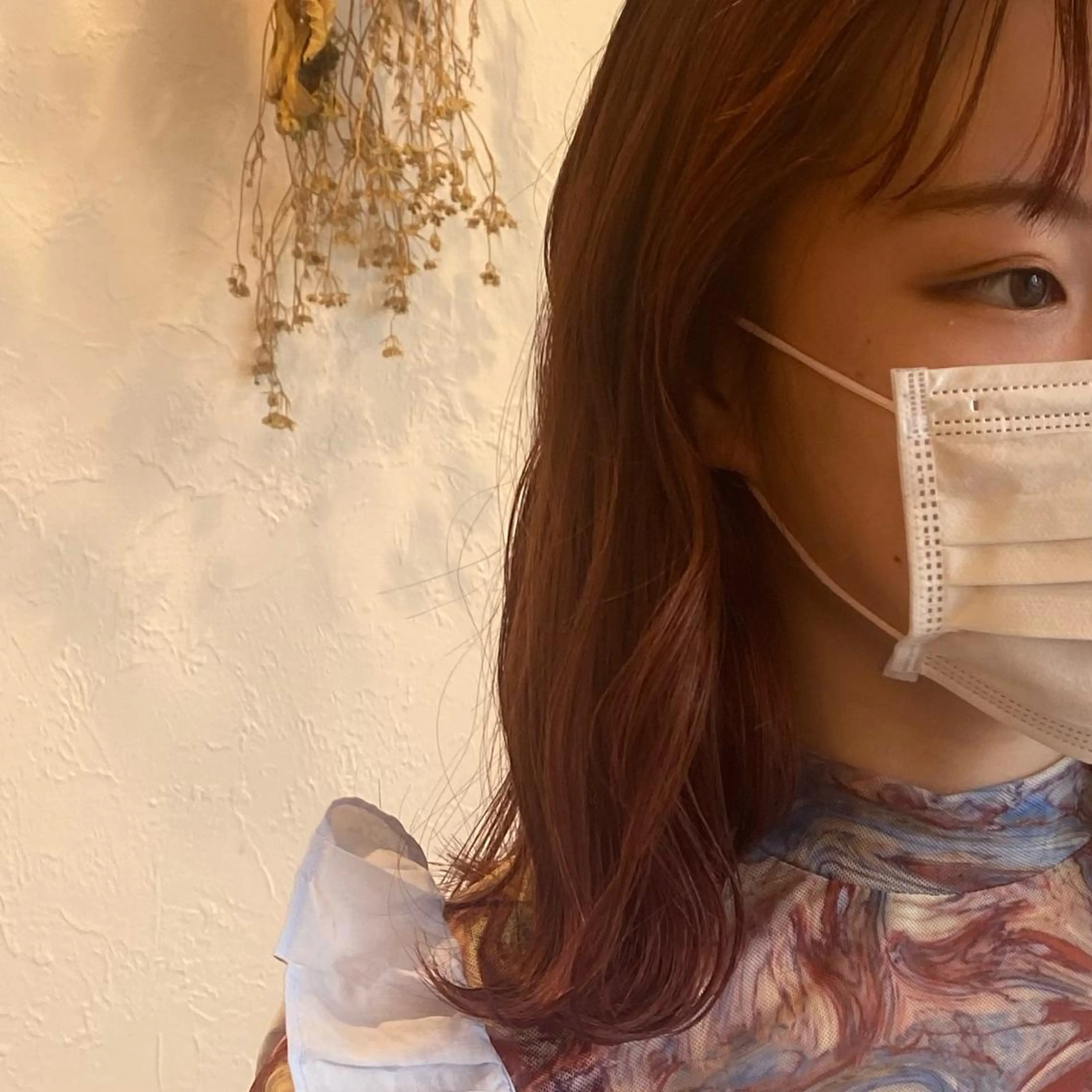 セミロング ヘアカラー botan🦖*･ amiのヘアスタイル