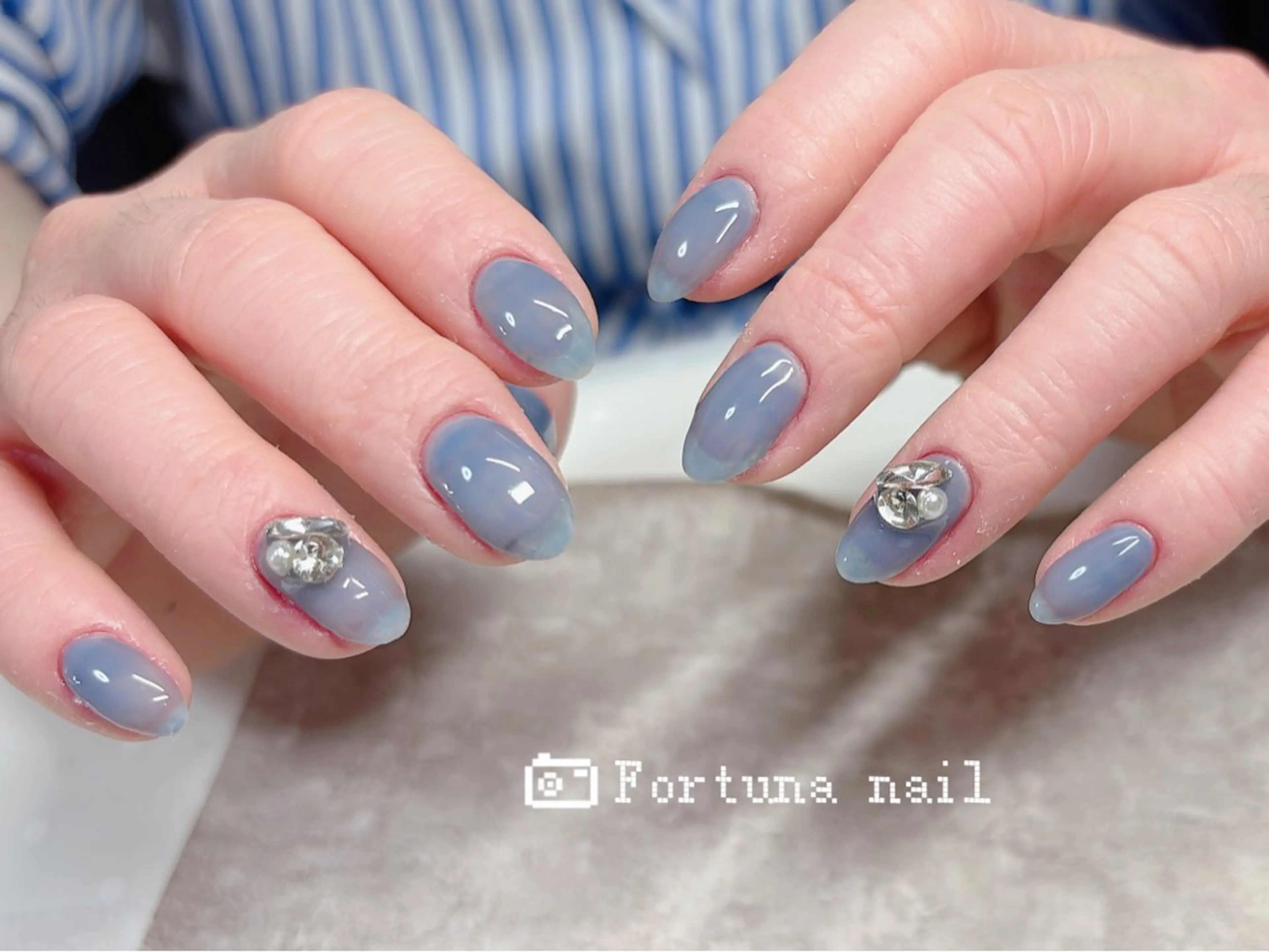 ネイル ハンドネイル Nail •Head スパFortunaのネイルデザイン