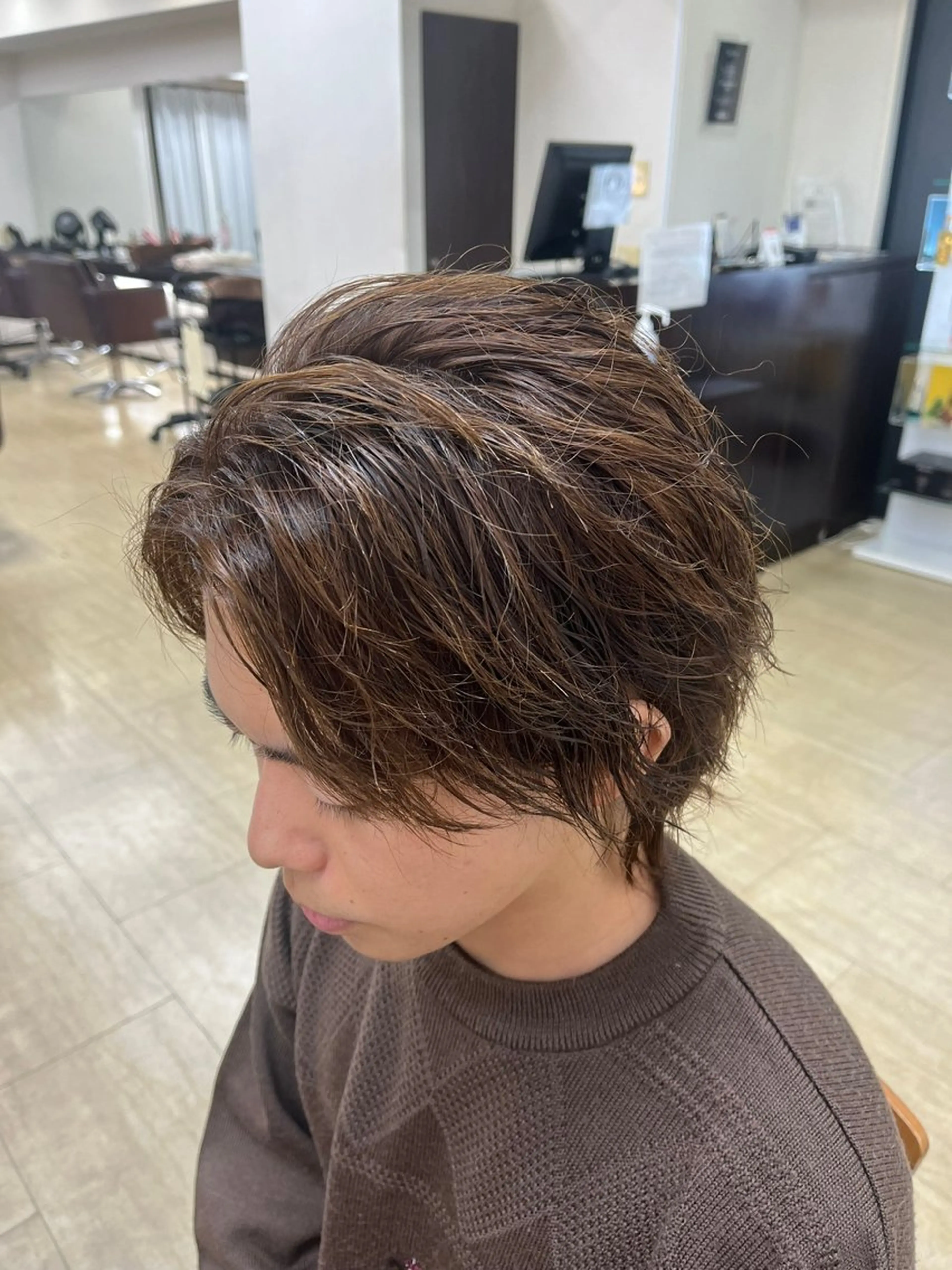 🧸ワンカラー+メンズカットモデル🧸の写真