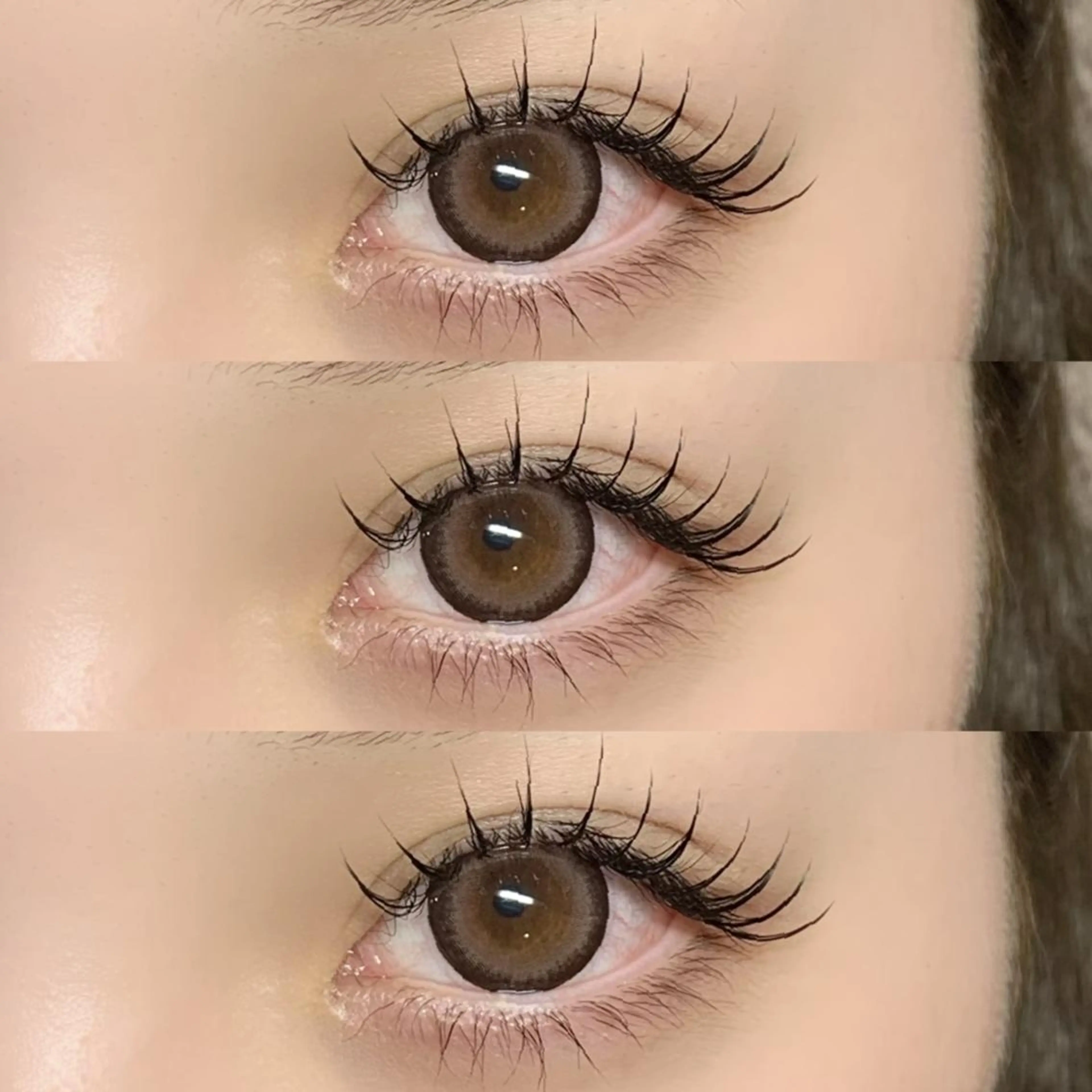 マツエク・マツパ 束感まつ毛 フラットラッシュ マツエク 🪽fein.🪽 eye&nail💞のネイルデザイン
