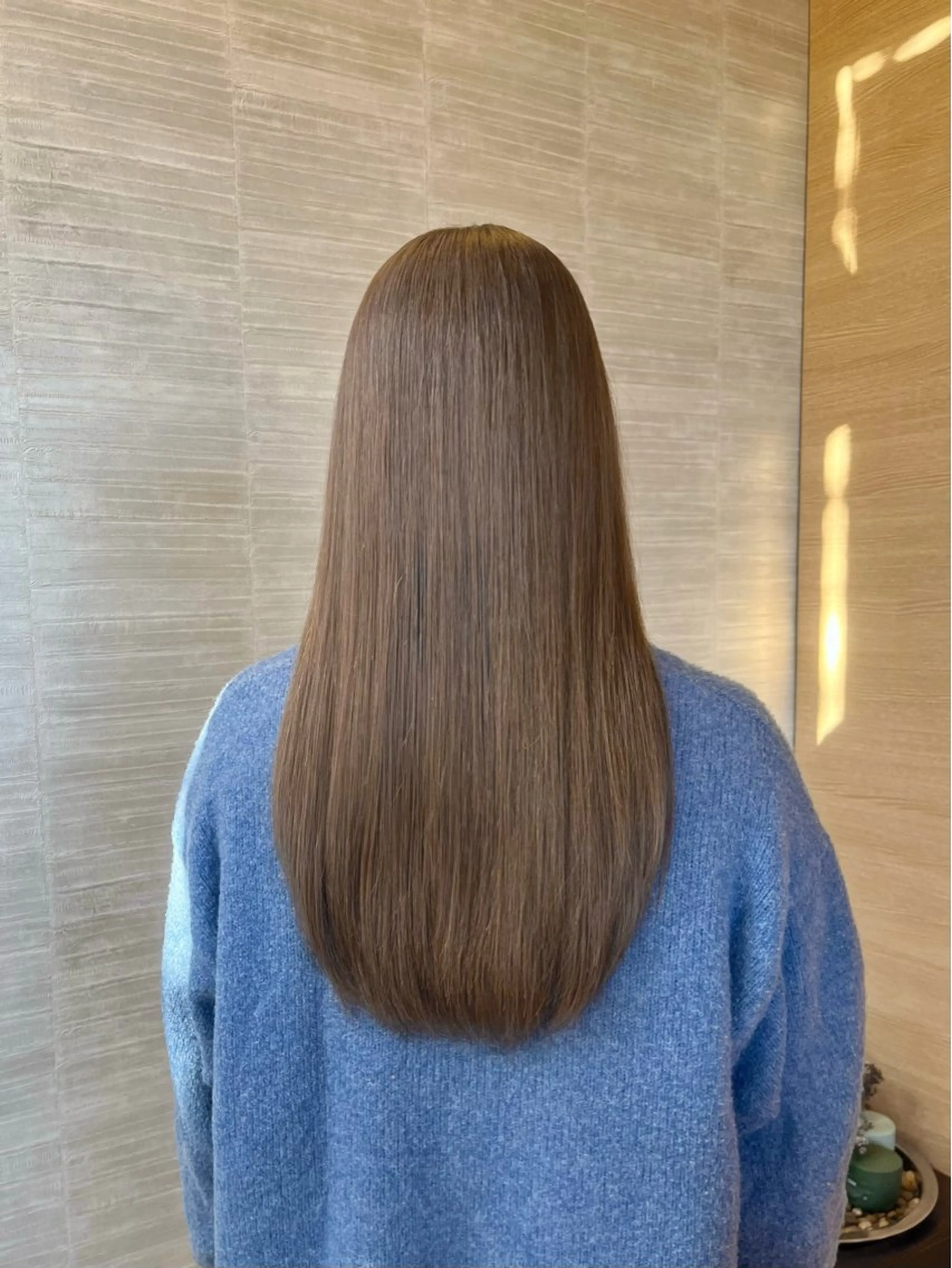 ロング カラー 透明感カラー グレージュ Hair...DiA YUNAのヘアスタイル