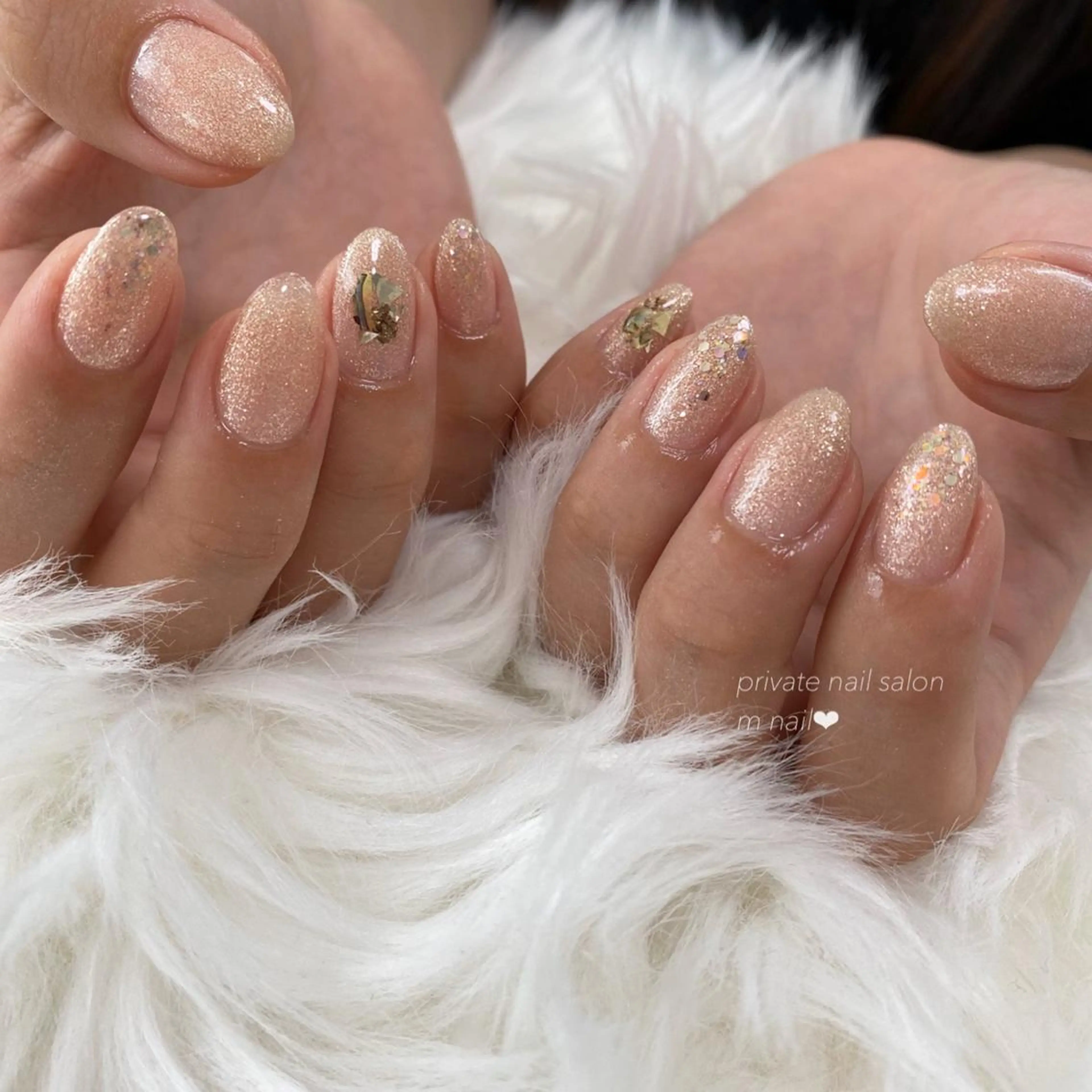 ネイル オフィスネイル シンプルネイル ハンドネイル 小河原 舞のネイルデザイン