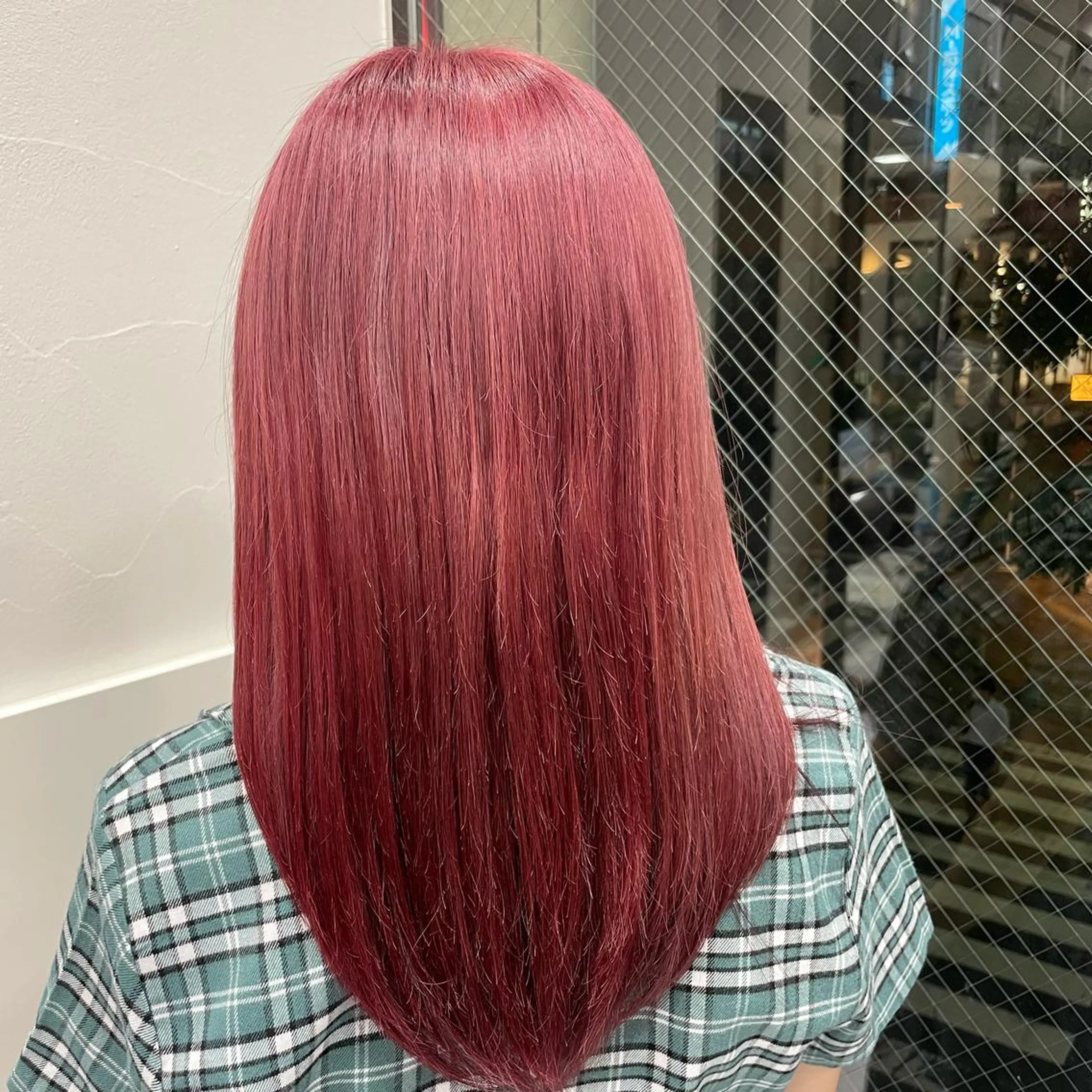 ロング カラー ブリーチ ピンクカラー ローズカラー ヘアカラー トリートメント ヘアセット 🌼杉田 胡桃🌼のヘアスタイル