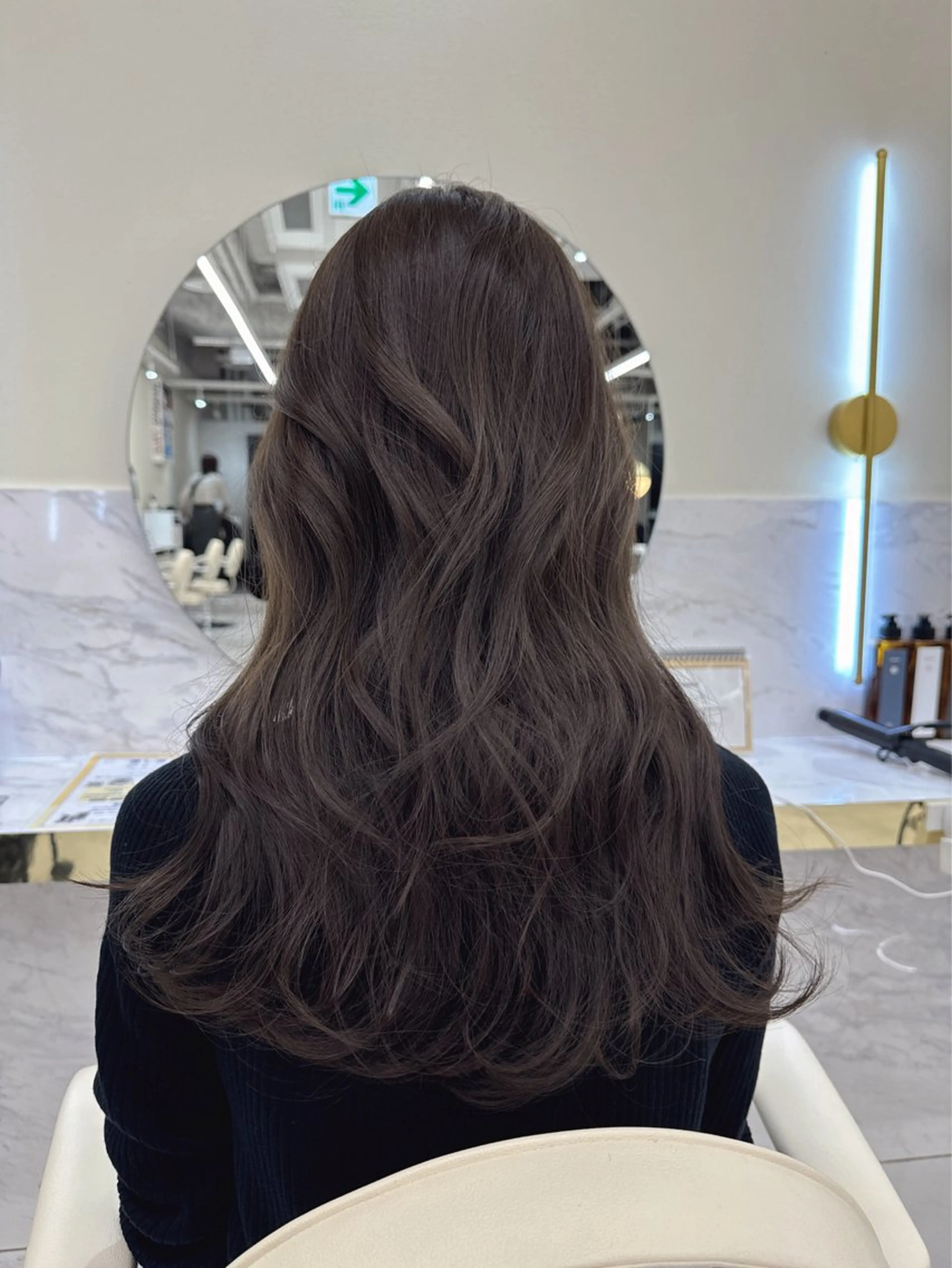 セミロング カラー ヘアアレンジ ブラウンカラー 透明感カラー オリーブブラウン オリーブカラー 髪質改善 カット ヘアカラー トリートメント 髪質改善支持率 NO.1🌹松野力也のヘアスタイル