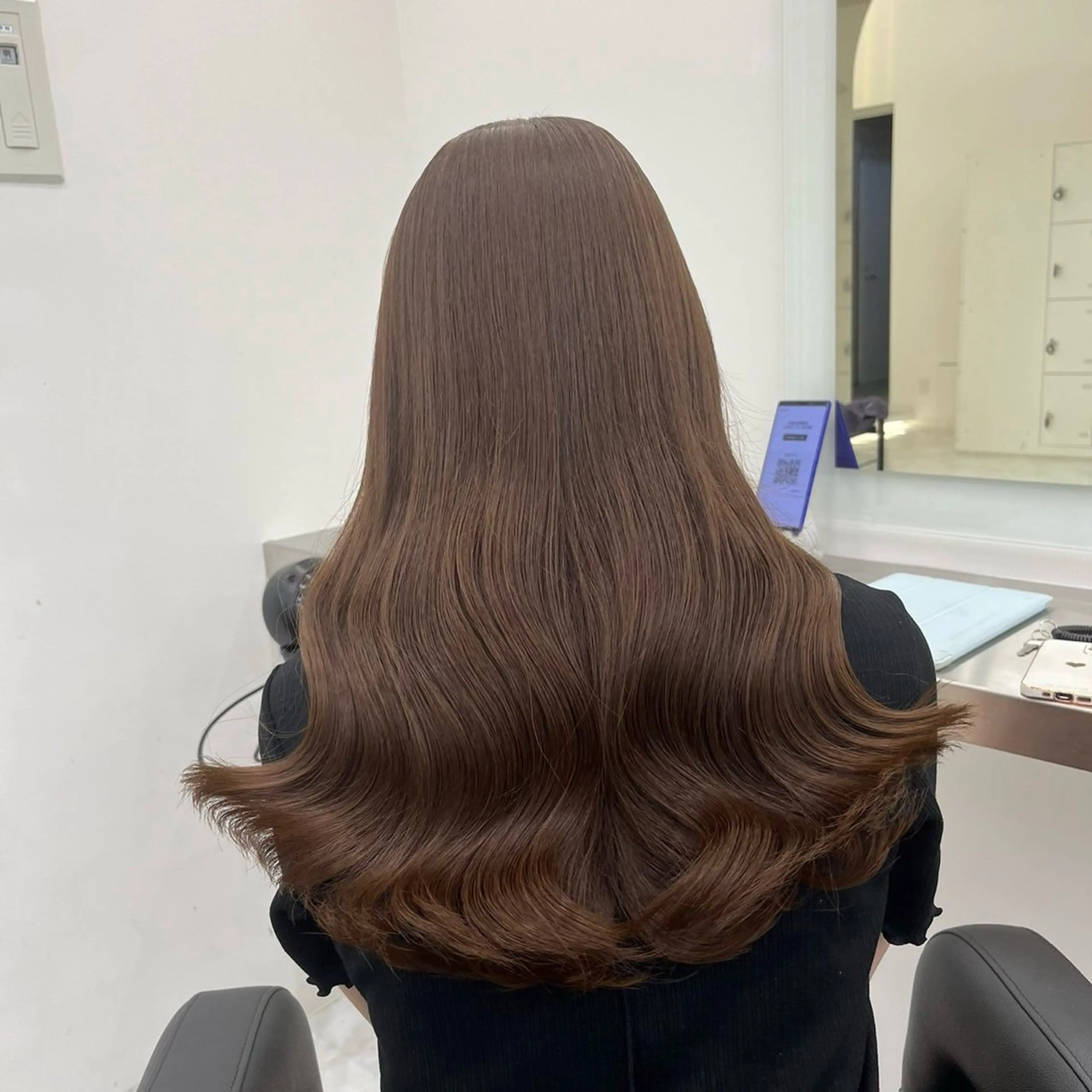 カラー ヘアカラー ヘアセット 🤍透明感グレージュ カラー🤍RINのヘアスタイル