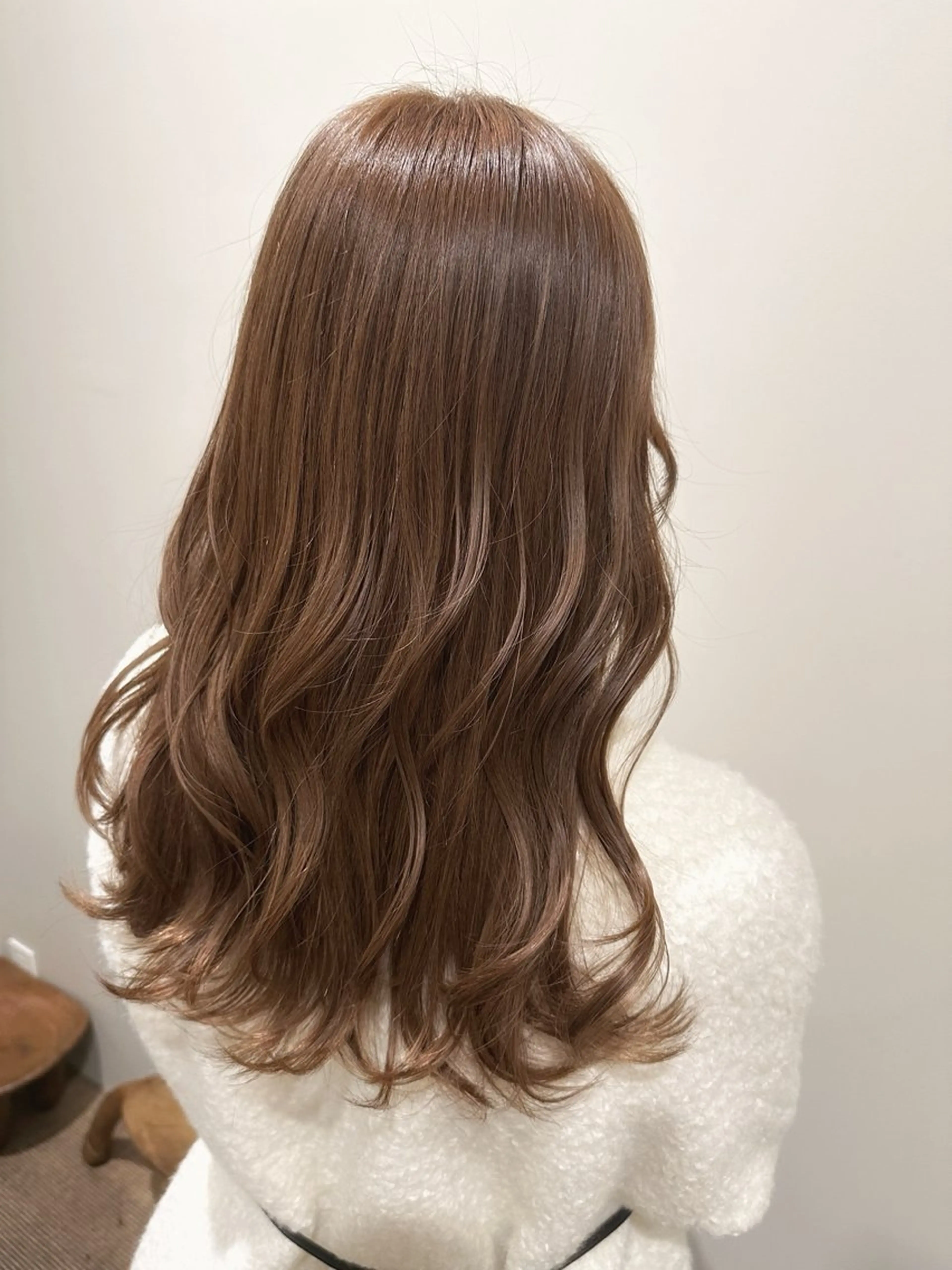 ロング カラー ベージュカラー カット ヘアカラー トリートメント hibiki/セット /透明感カラーのヘアスタイル