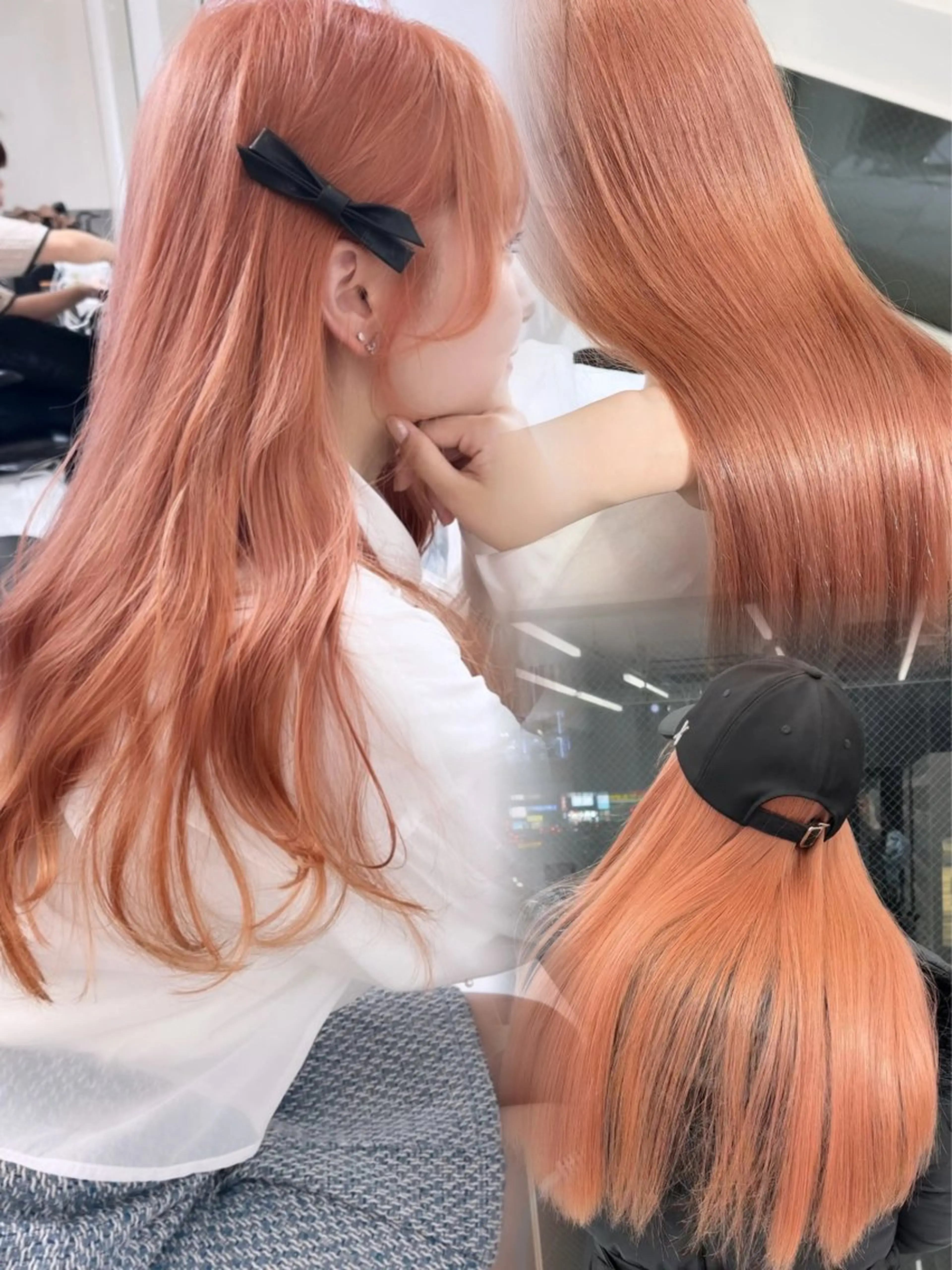 ロング ヘアカラー 韓国ヘア🎀艶髪 /渋谷/Manaeのヘアスタイル