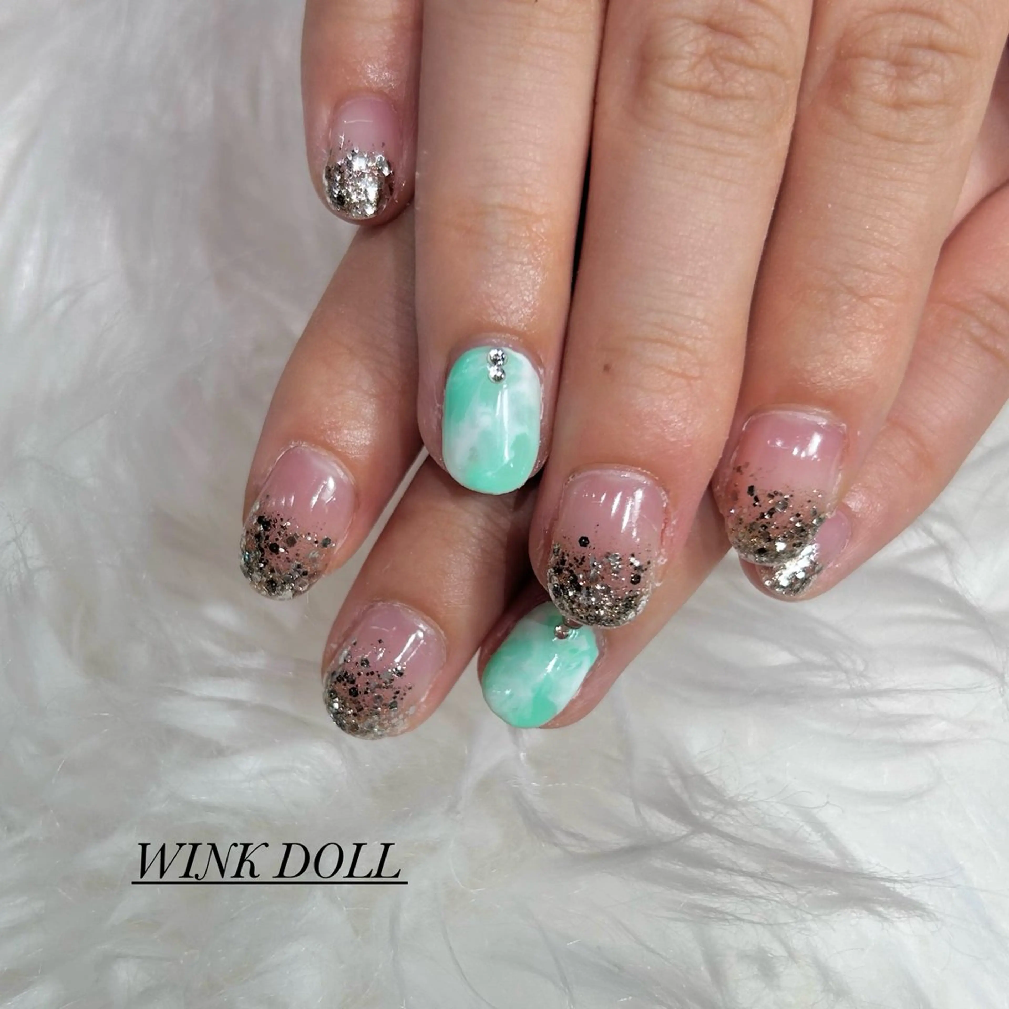 ネイル ハンドネイル WINK DOLL所属・WINK DOLL 🌹MIRAIのネイルデザイン