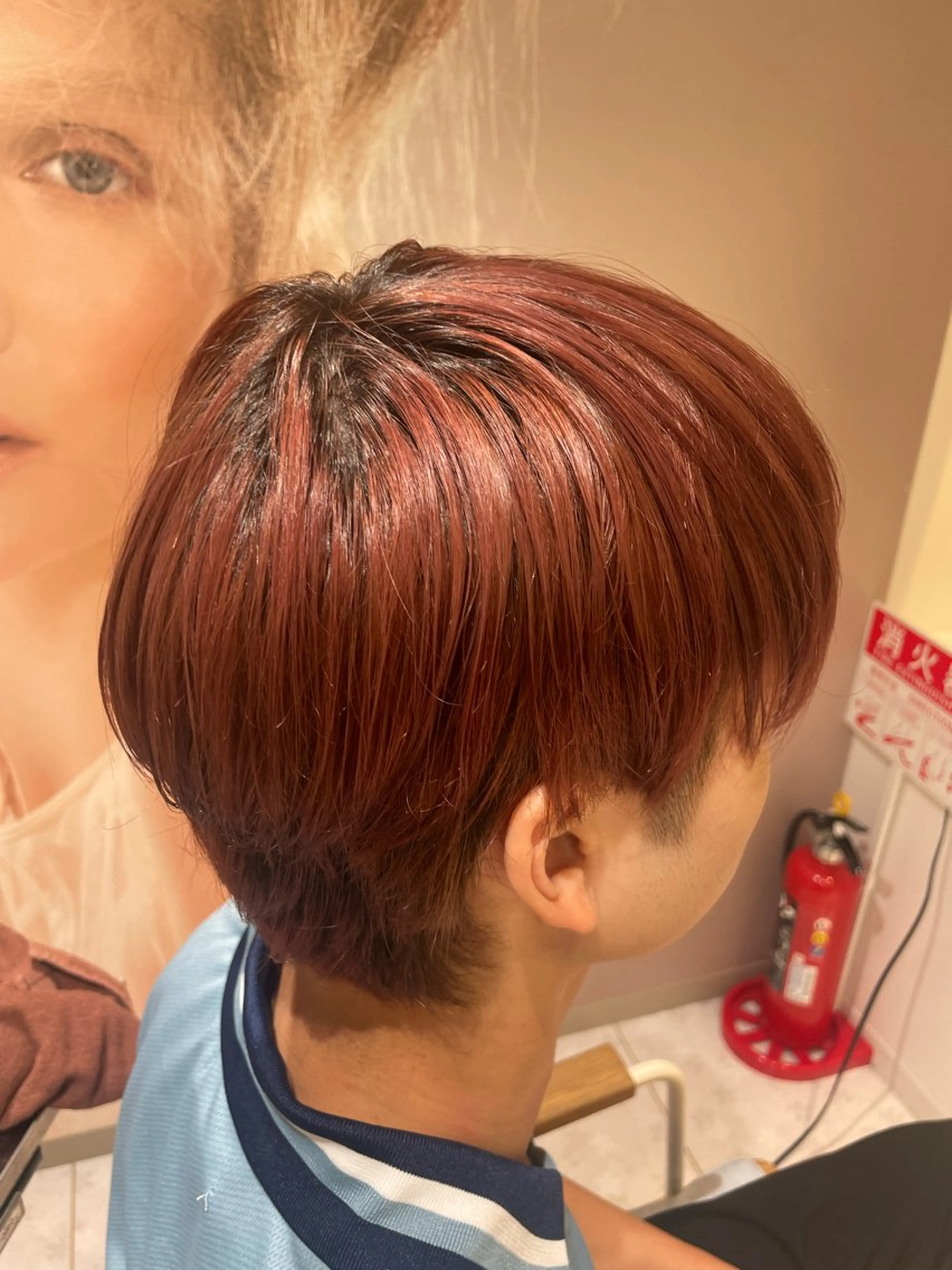 ショート メンズ カット ヘアカラー 佐藤 綾郁のヘアスタイル