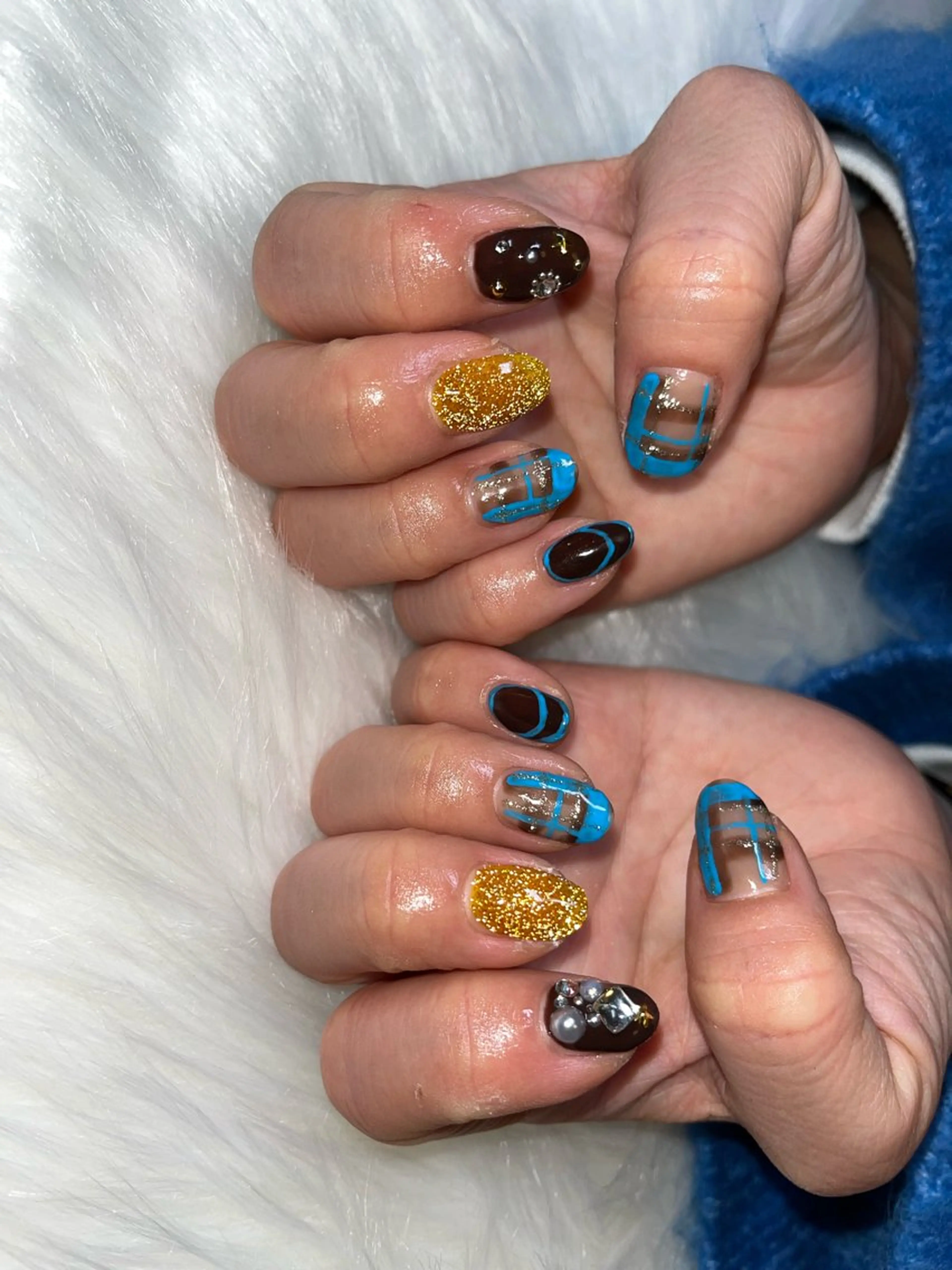 ネイル 冬ネイル クリスマス ネイルサロン flatのネイルデザイン