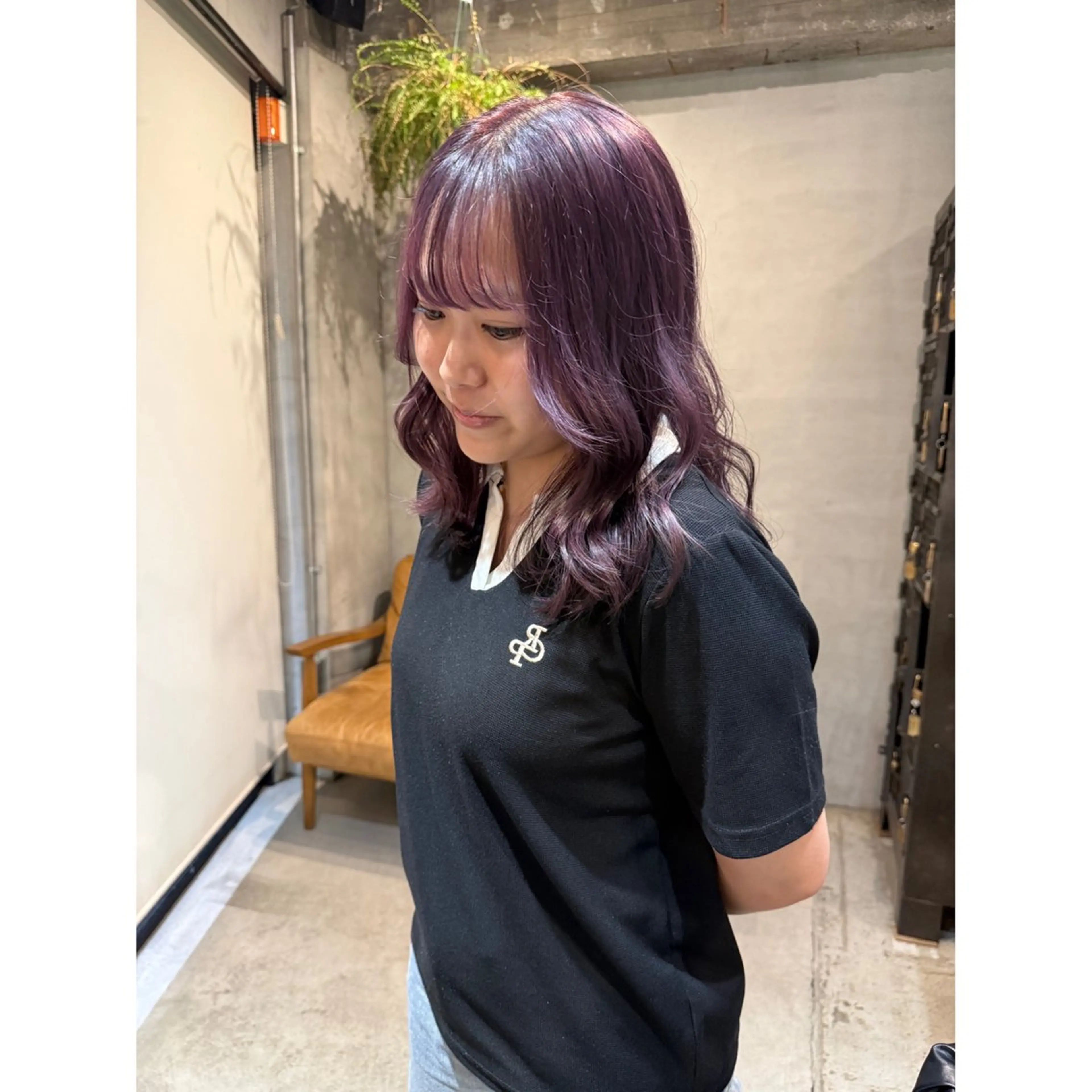 カラー 平野 美羽のヘアスタイル