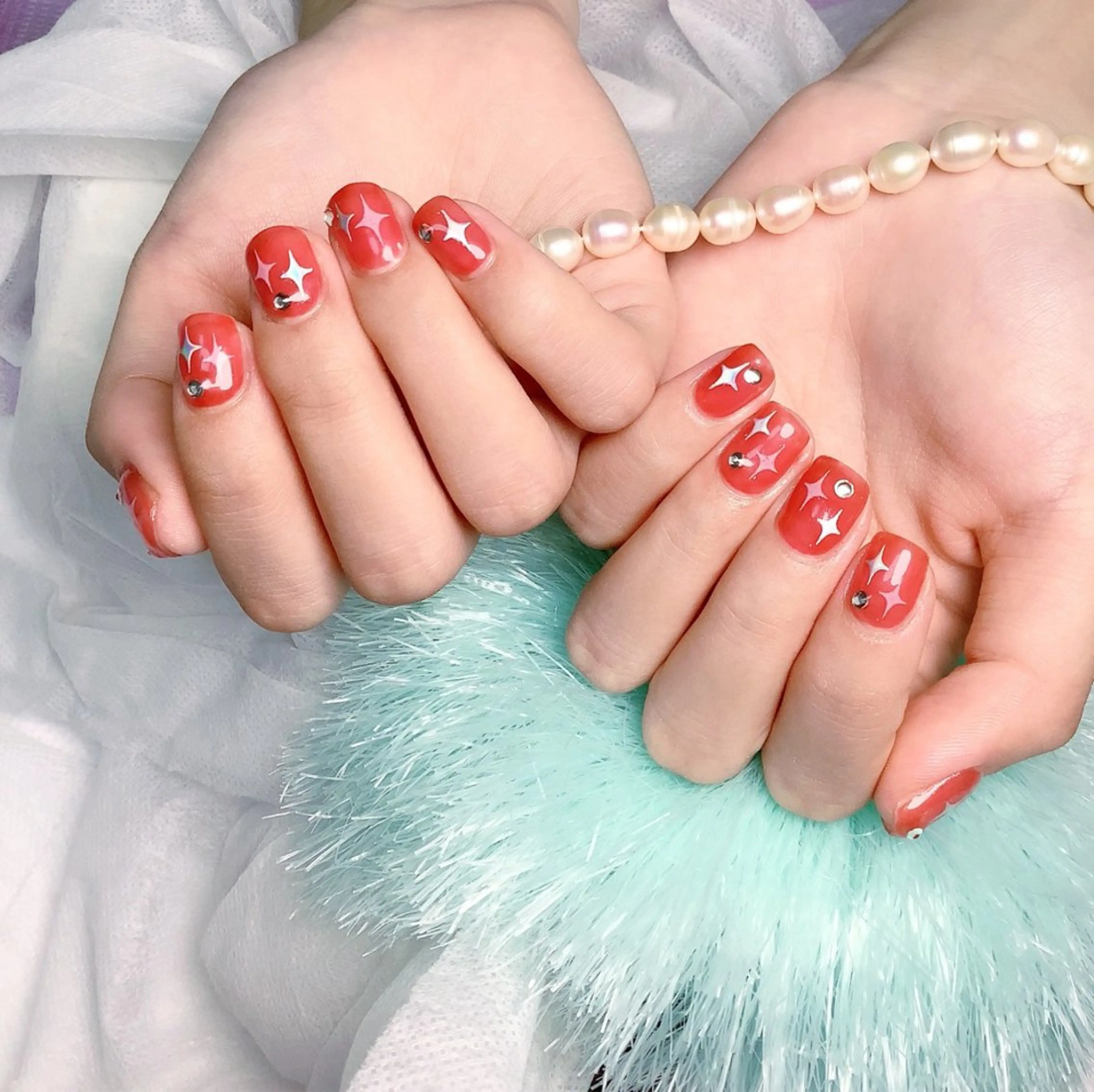 ネイル pink lady サロン・紬のネイルデザイン