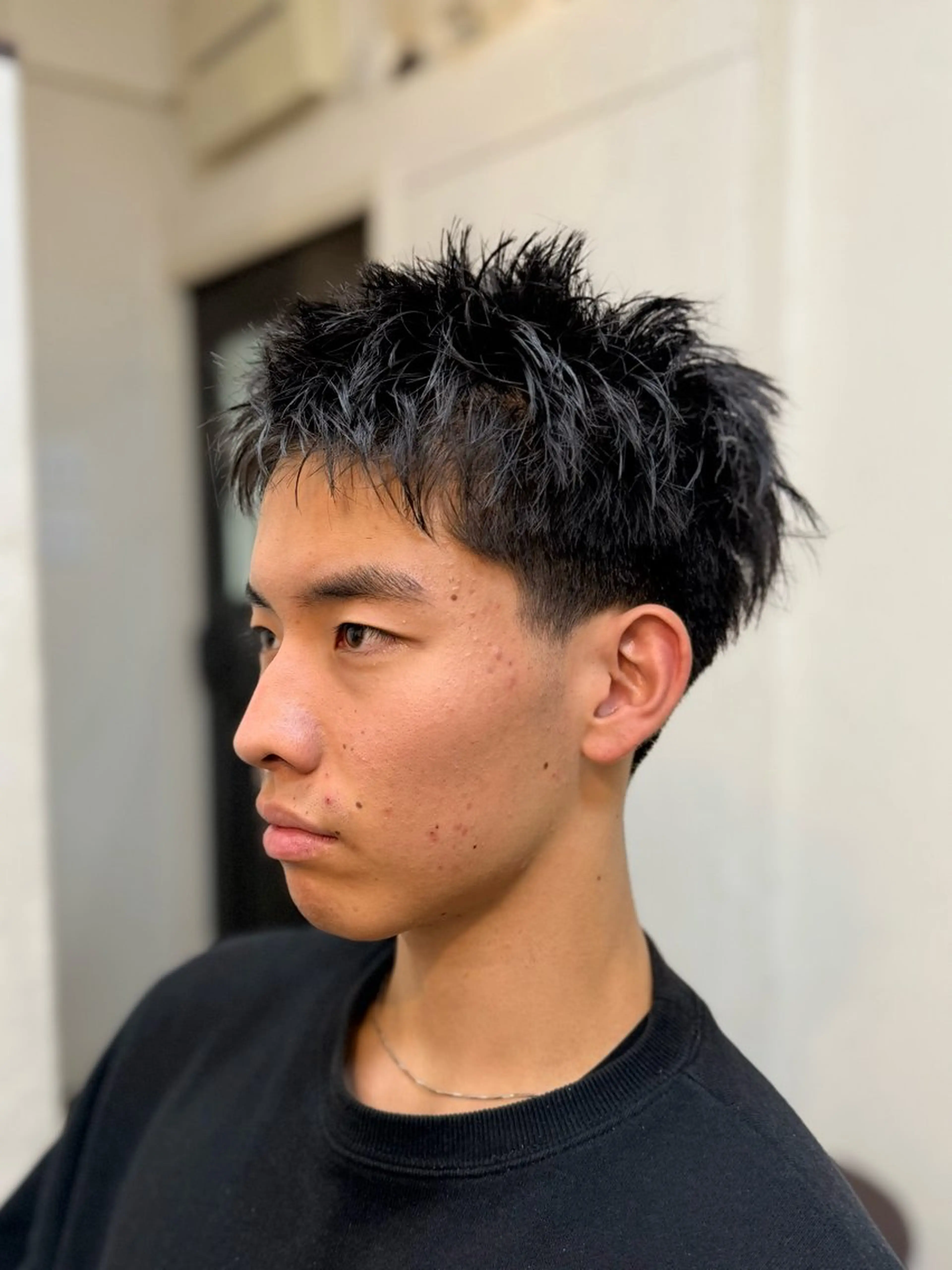 ショート メンズ メンズ/スパイキー ショート/isseyのヘアスタイル