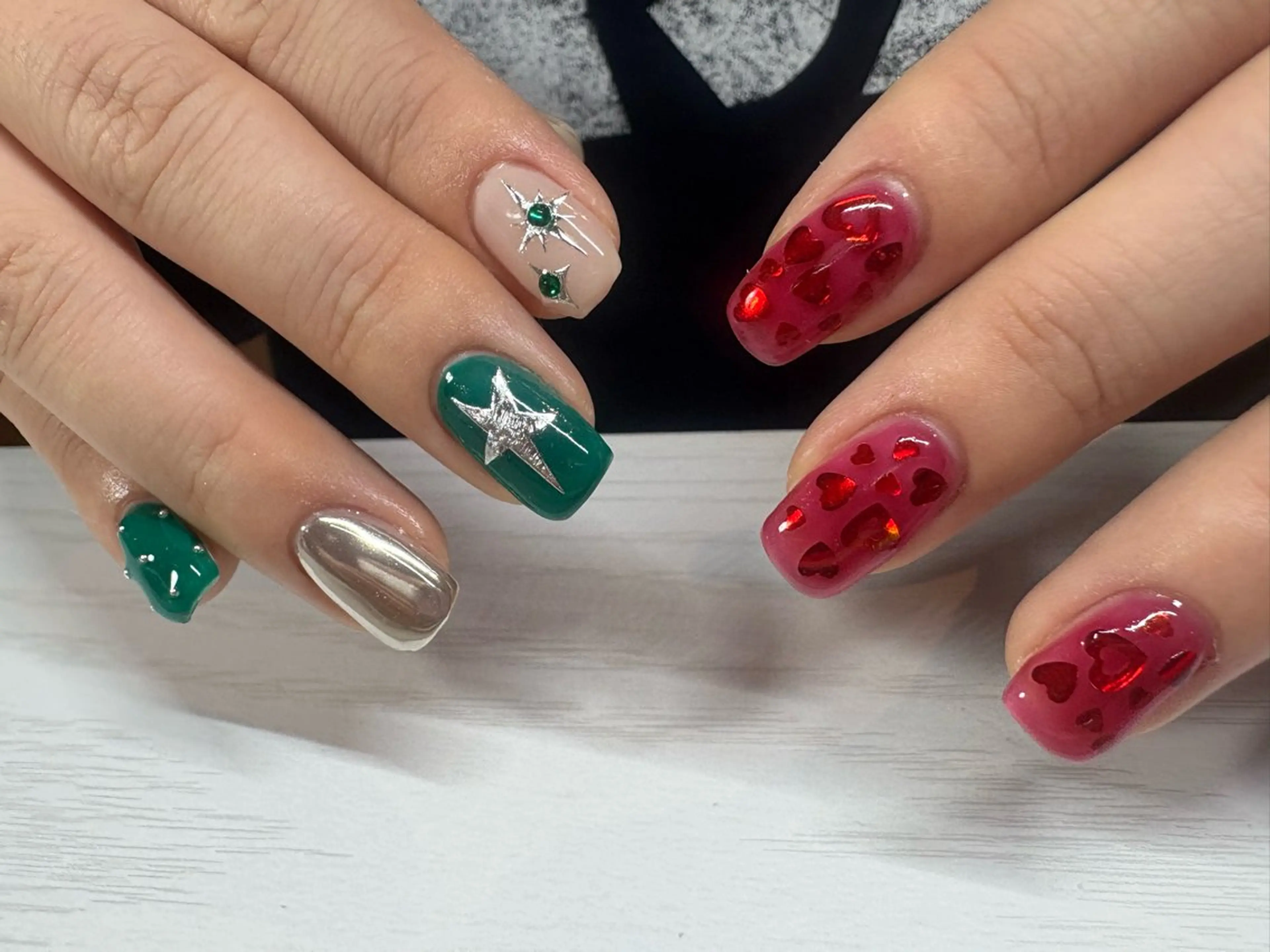 ネイル ハンドネイル share＋honmachi所属・rn__nail ♡のネイルデザイン