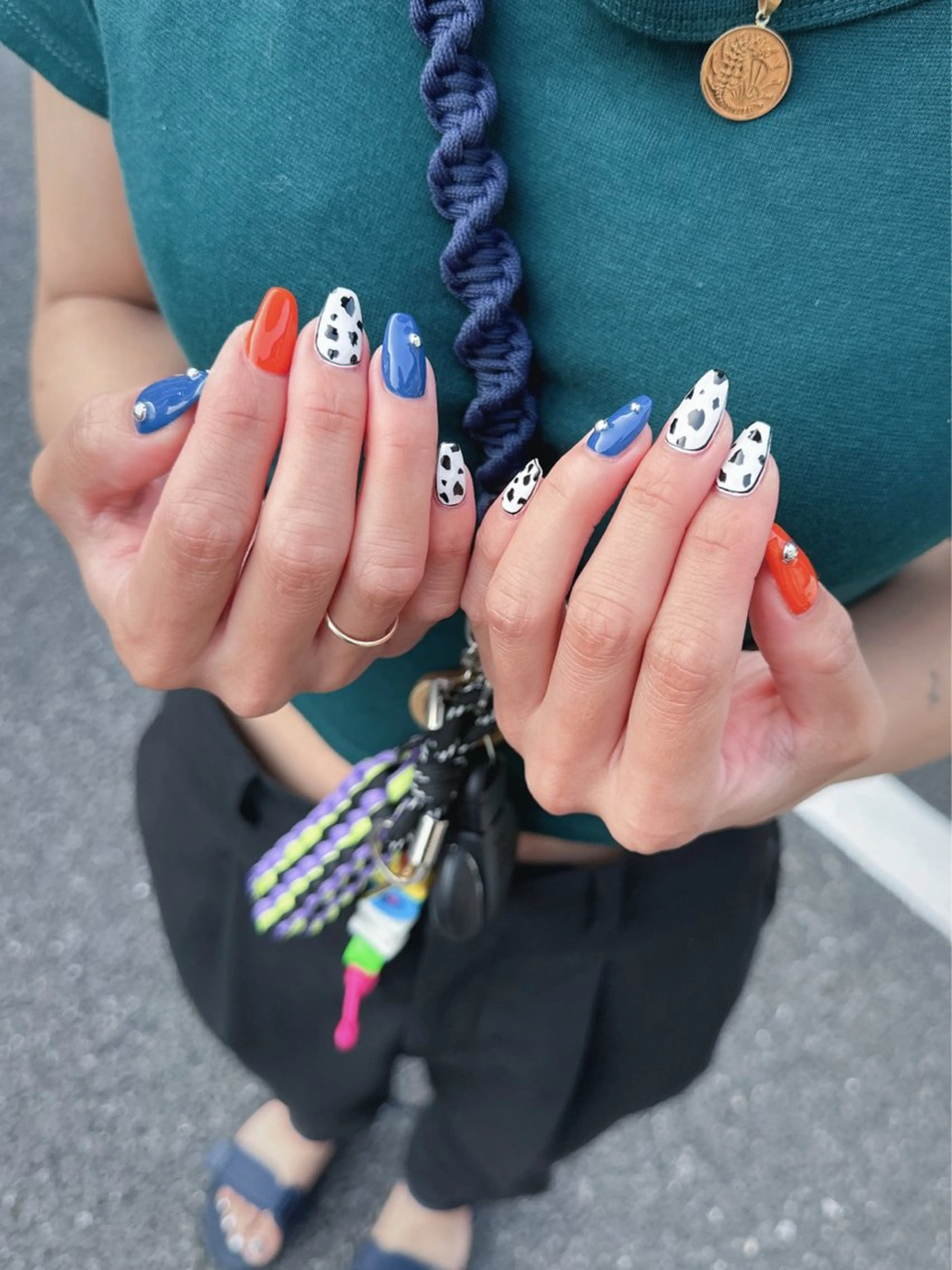 ネイル 【Eclat ｴｸﾗ】nail＆beauty所属・Eclat〔ｴｸﾗ〕 MOEKA𝜗𝜚*のネイルデザイン