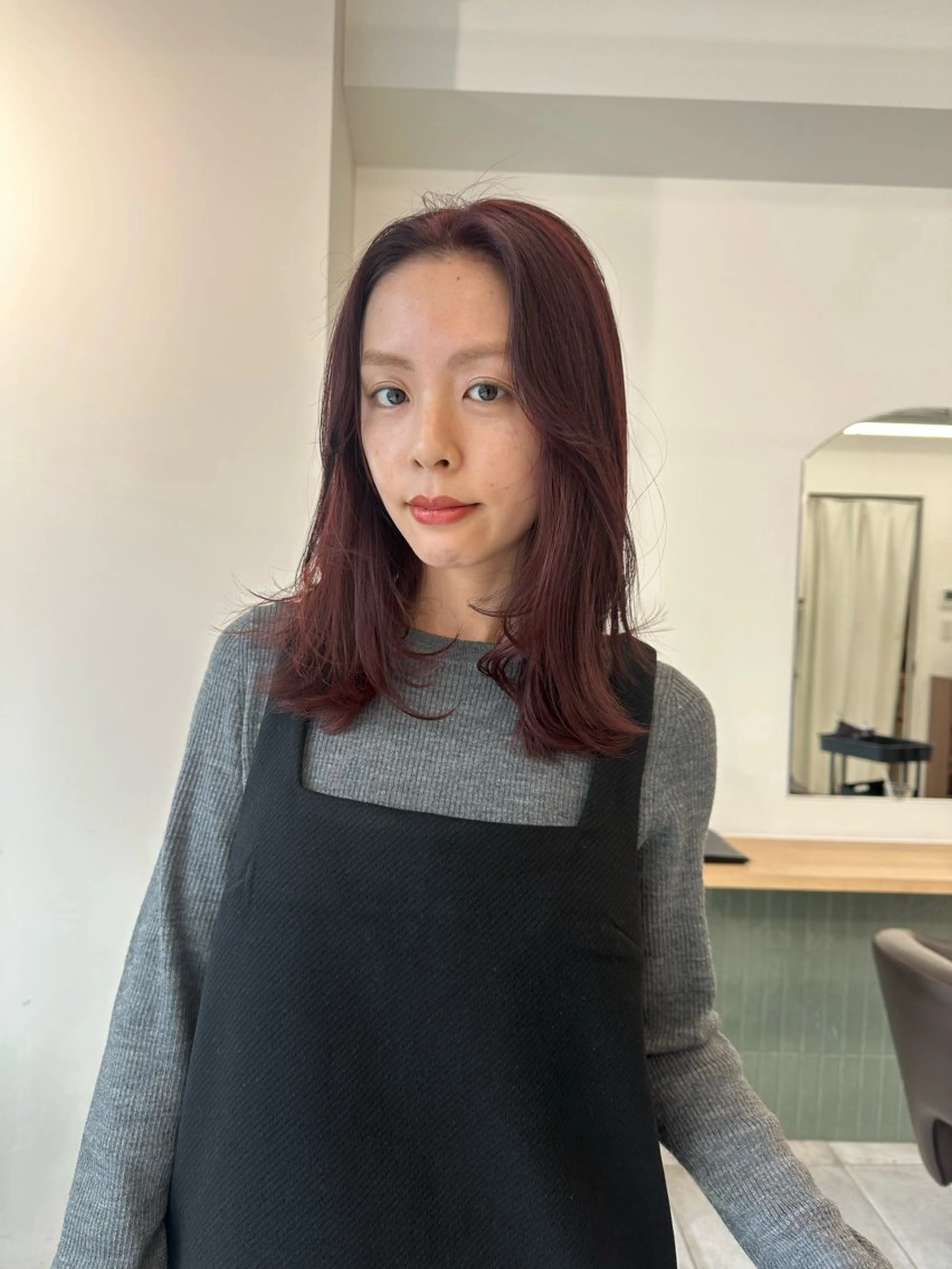 ミディアム カラー キッズ オトナヘア🌿 harukaのヘアスタイル