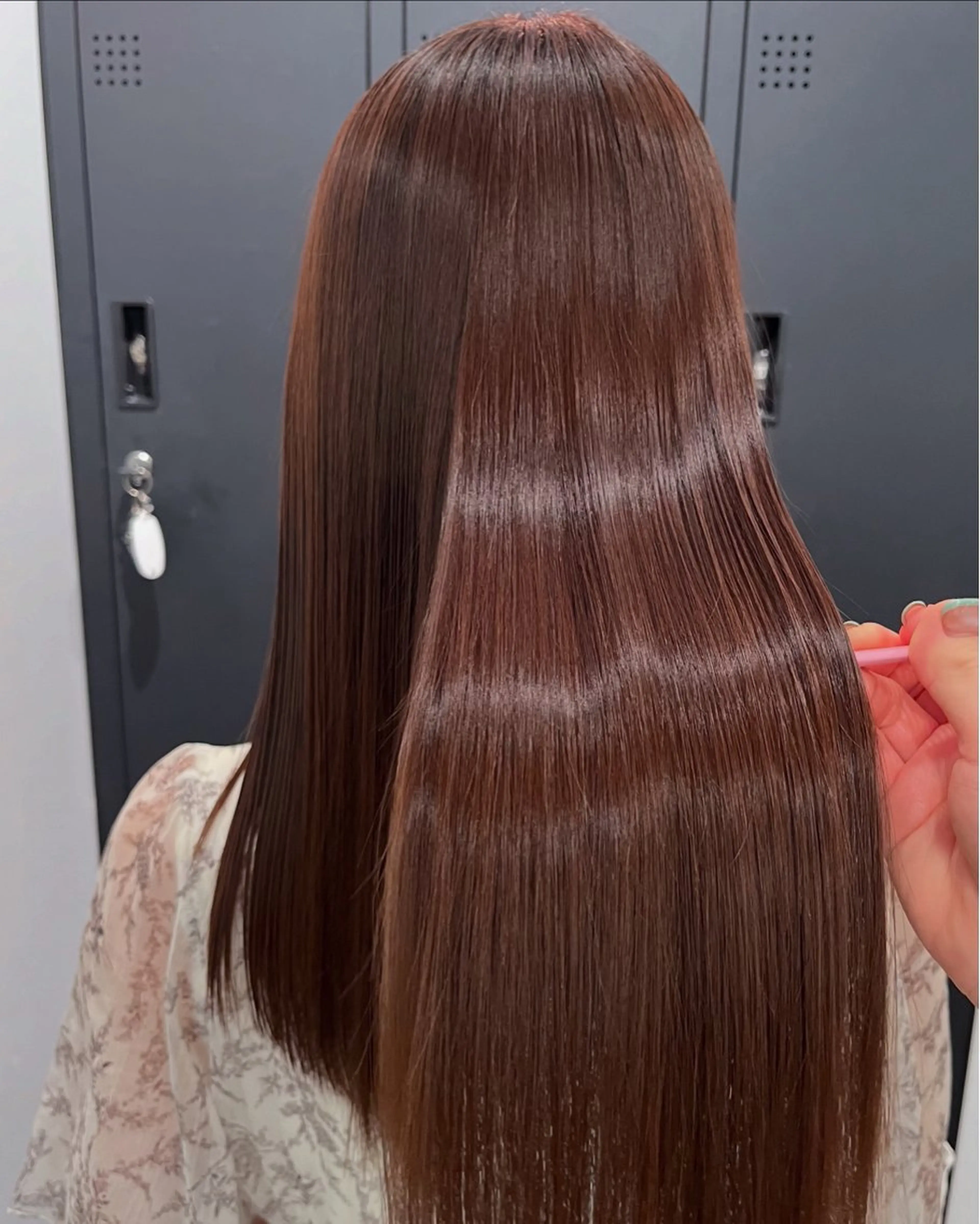 【💎癖やうねりが気になる方を艶髪に💎】髪質改善ストレート🌿（縮毛矯正)の写真