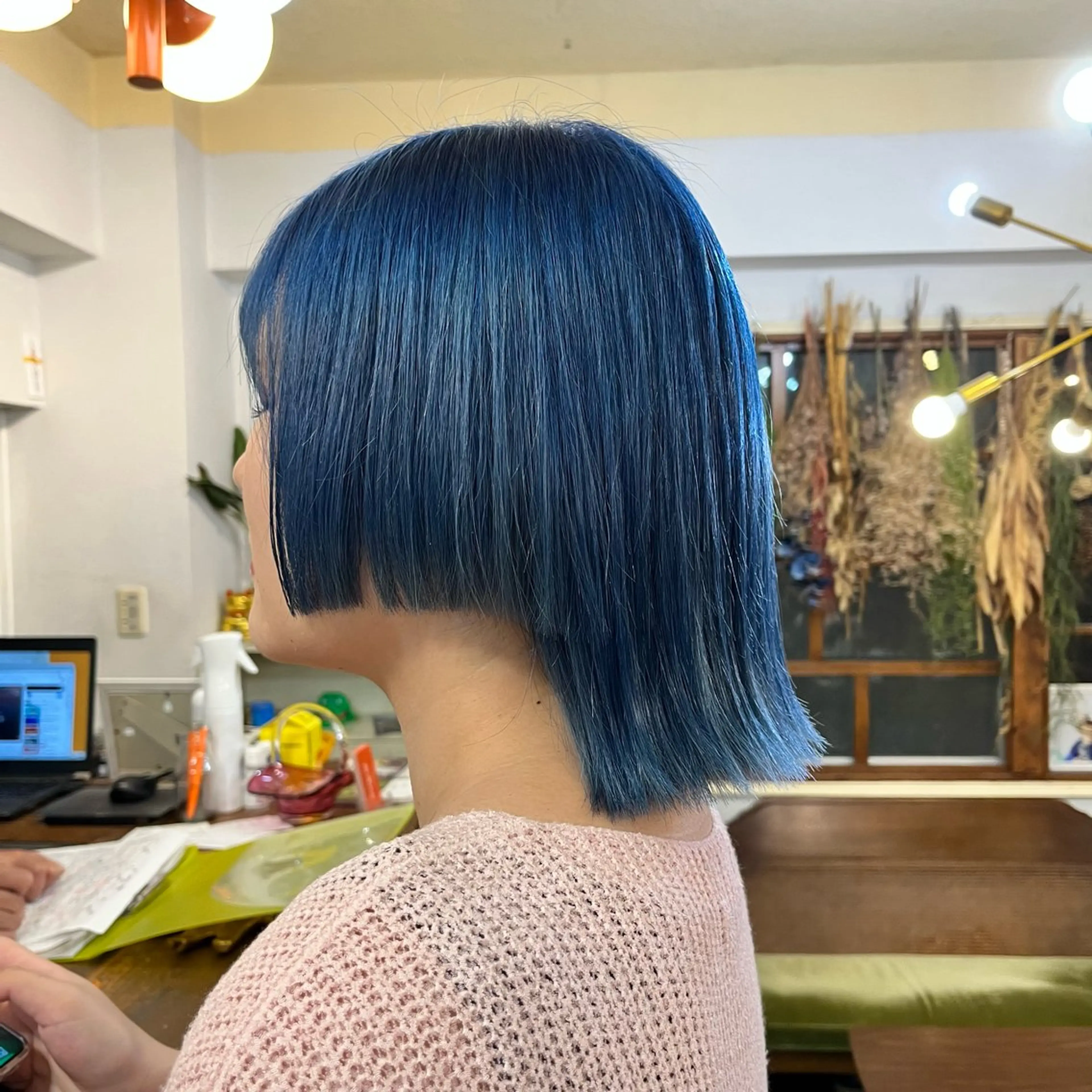 ショート ヘアカラー トリートメント HAIR & MAKE orange所属・mary'sメリー /ニュアンスカラーのヘアスタイル