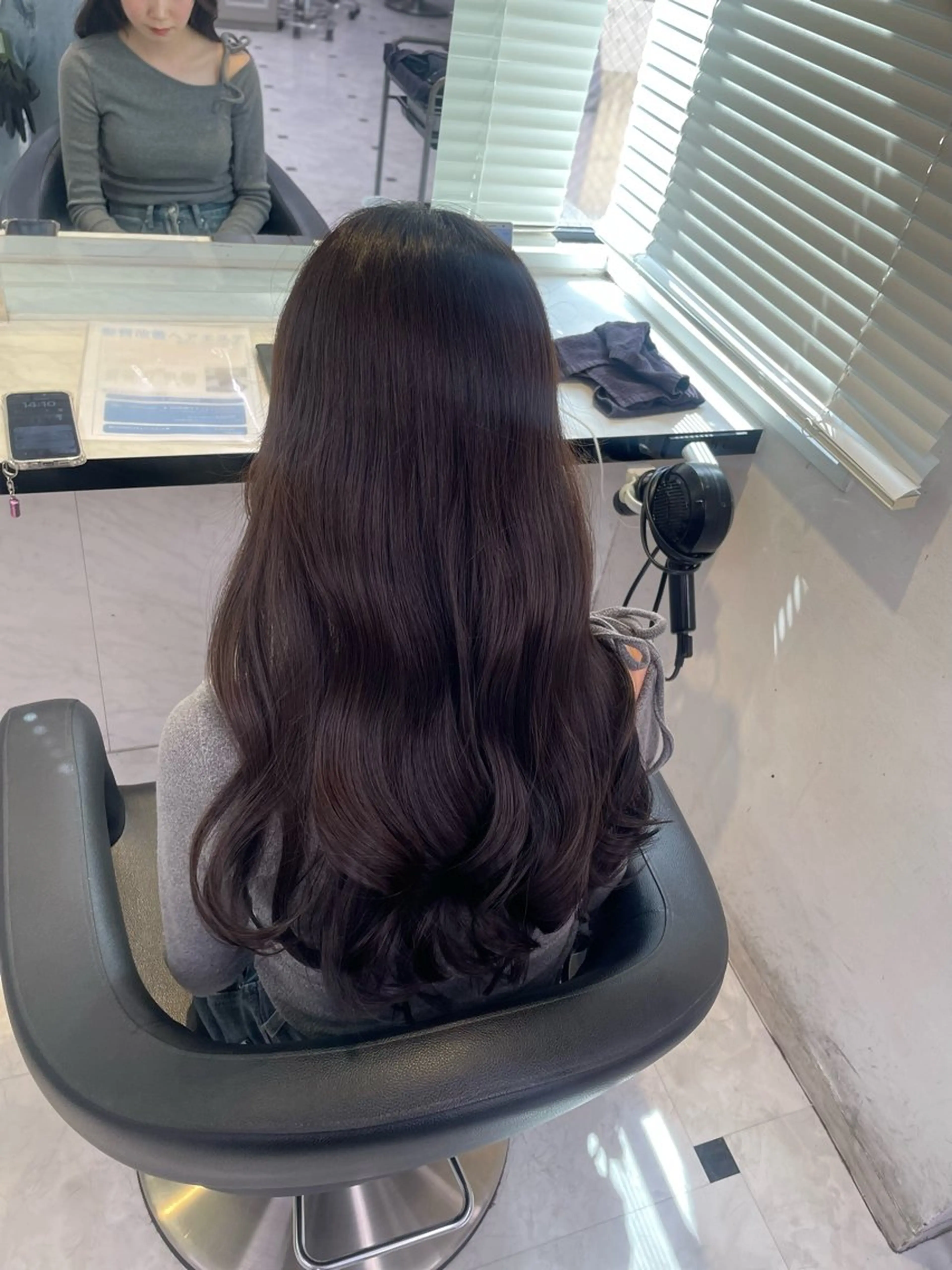 セミロング うる艶トレンドヘア 🕊️上野BABYのヘアスタイル