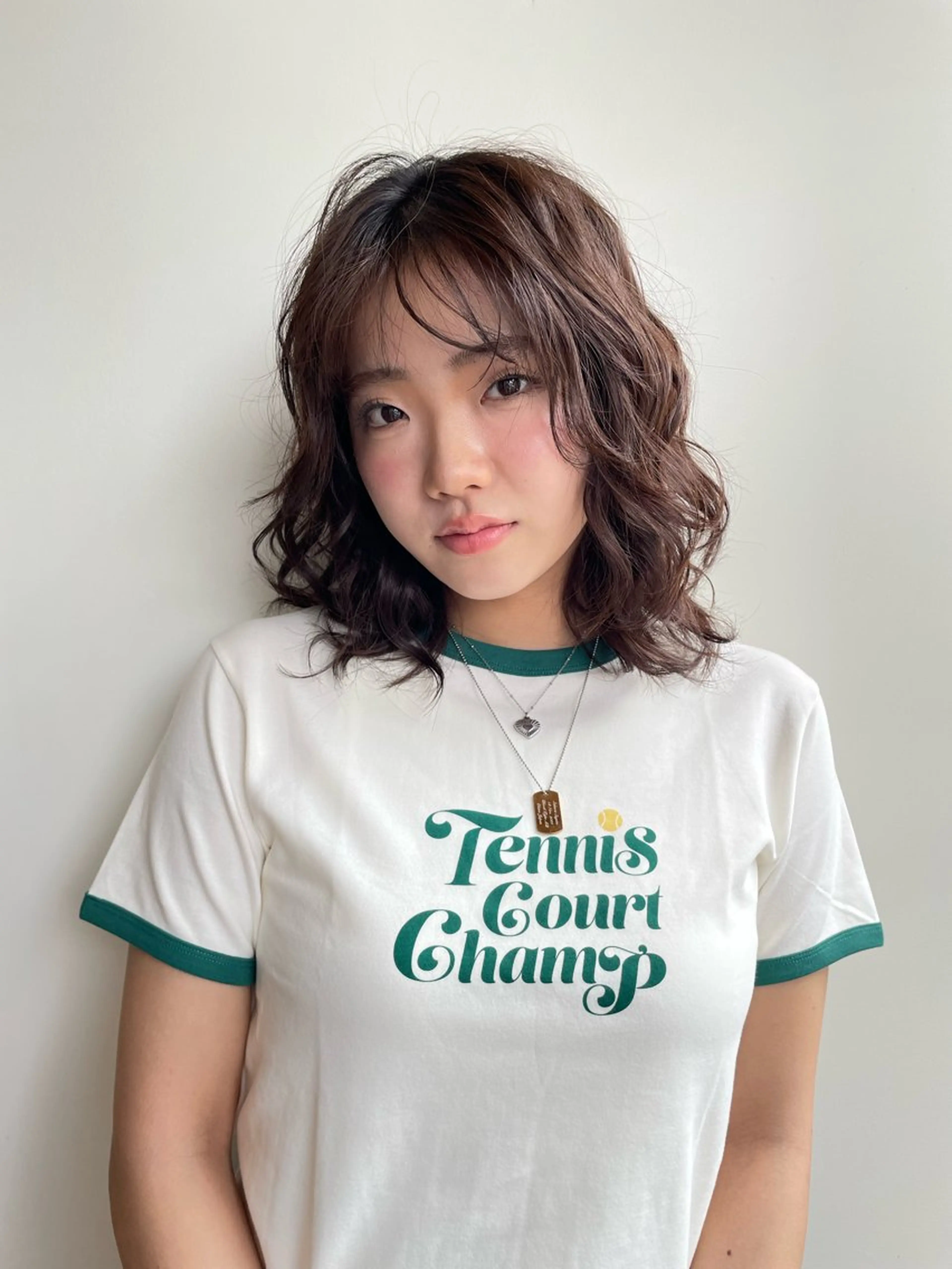 セミロング カラー パーマ Toiro 横浜所属・🎀レイヤー/パーマ カラー/ai🎀のヘアスタイル