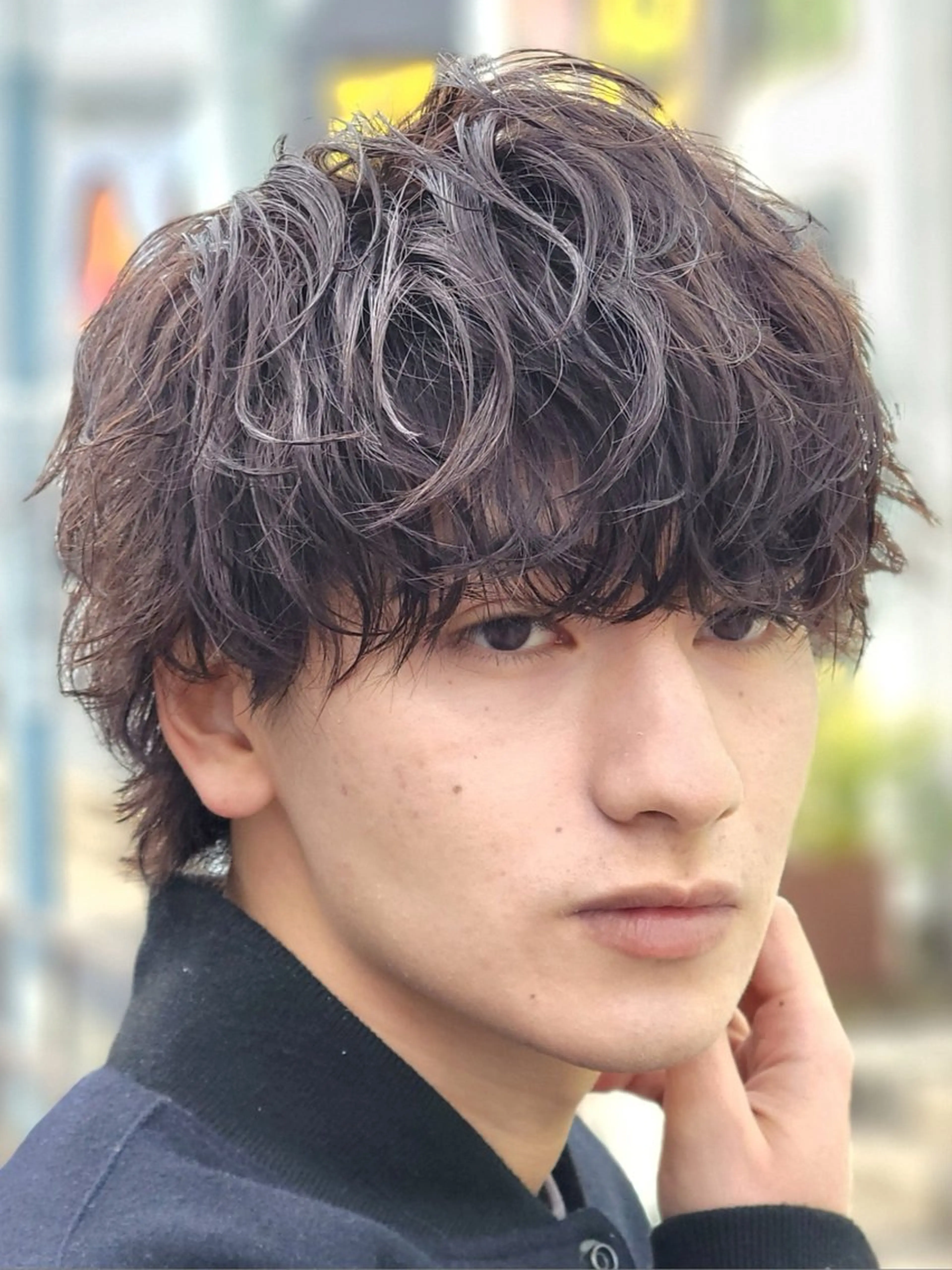 カラー メンズ カット ヘアカラー 名古屋メンズカラー 特化小林我修のヘアスタイル