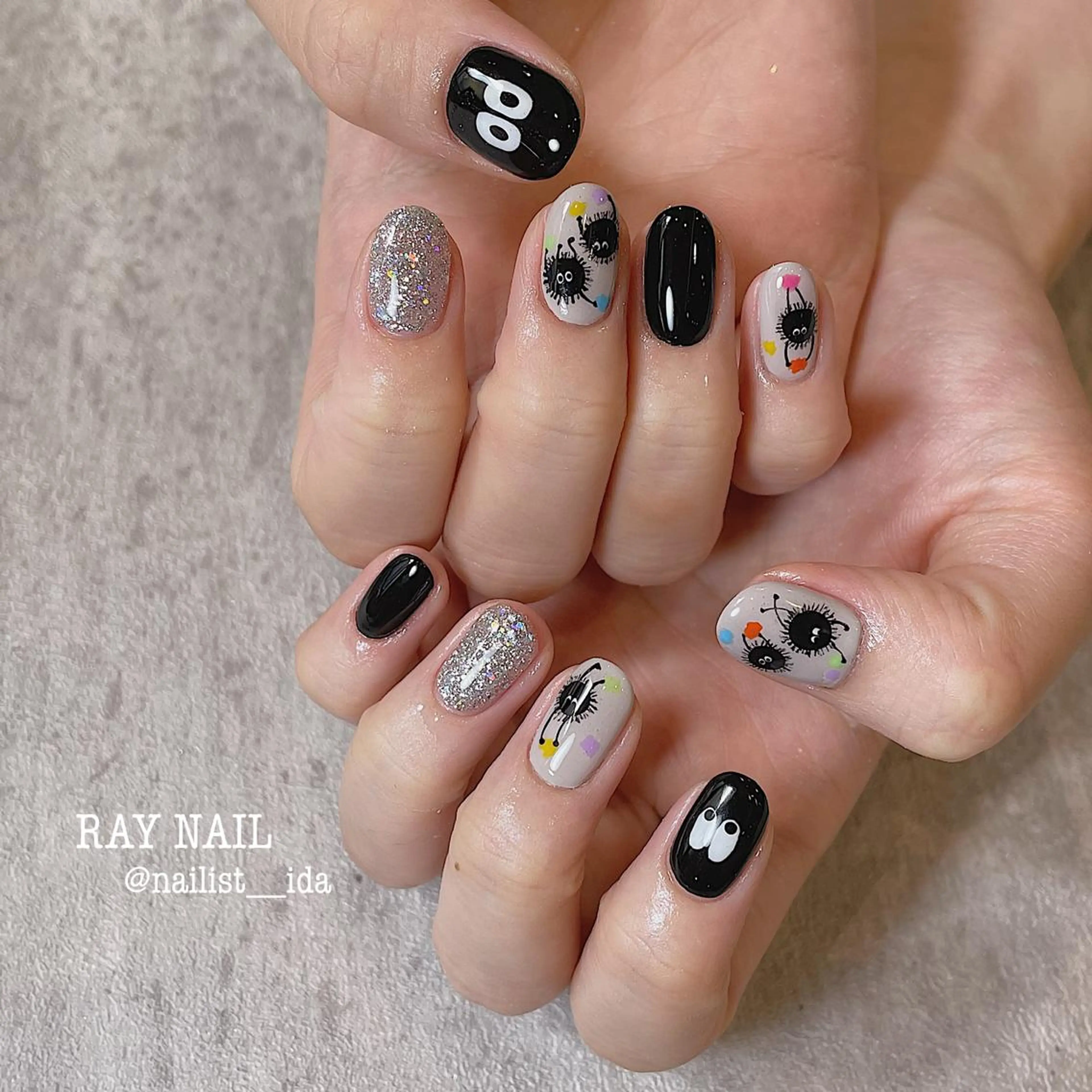 ネイル アートネイル Arowa 伊田のネイルデザイン