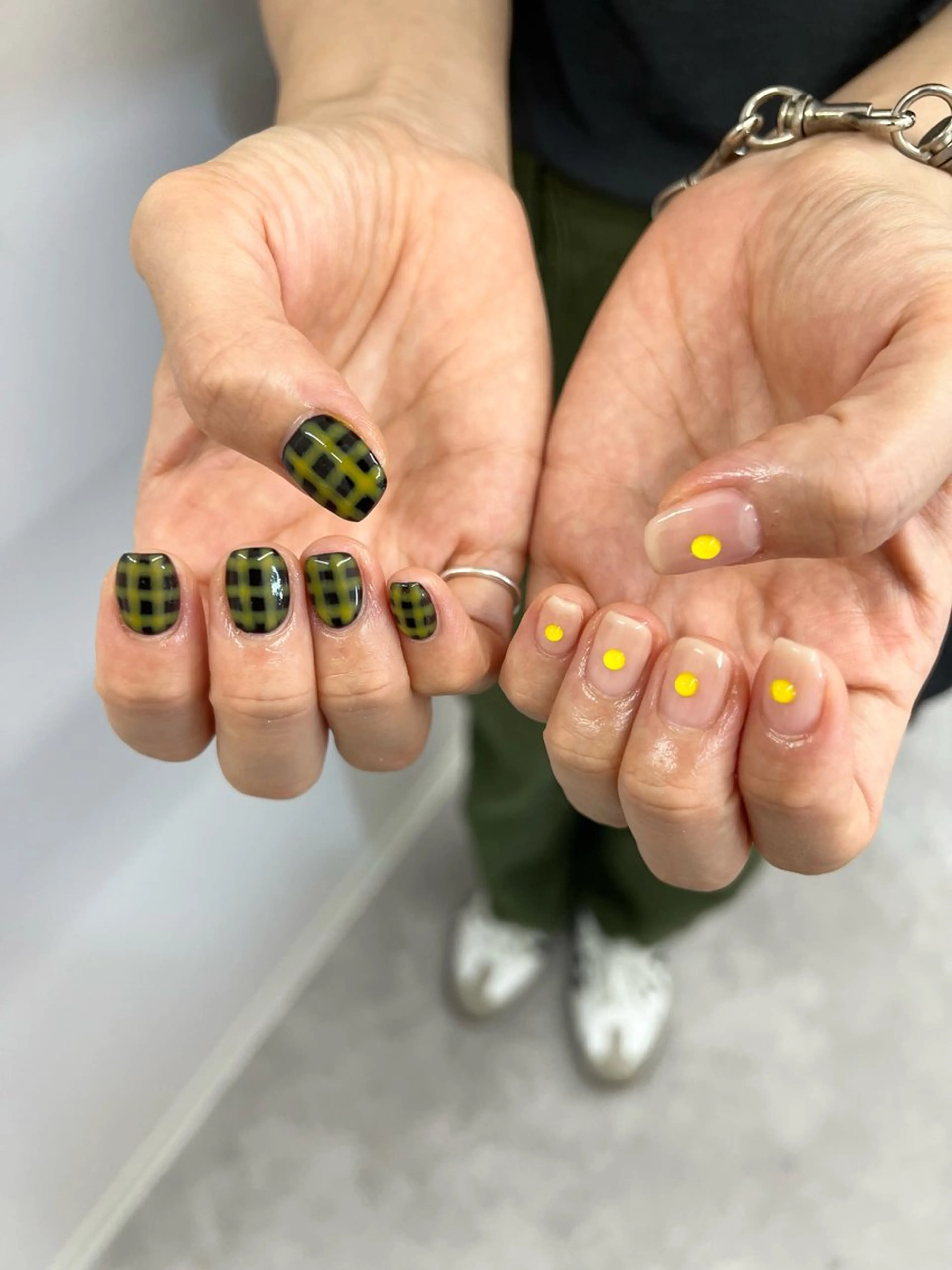 ネイル ジェルネイル 韓国ネイル マグネットネイル ニュアンスネイル パラジェル ハンドネイル ハンドケア Bana_ Nailのネイルデザイン