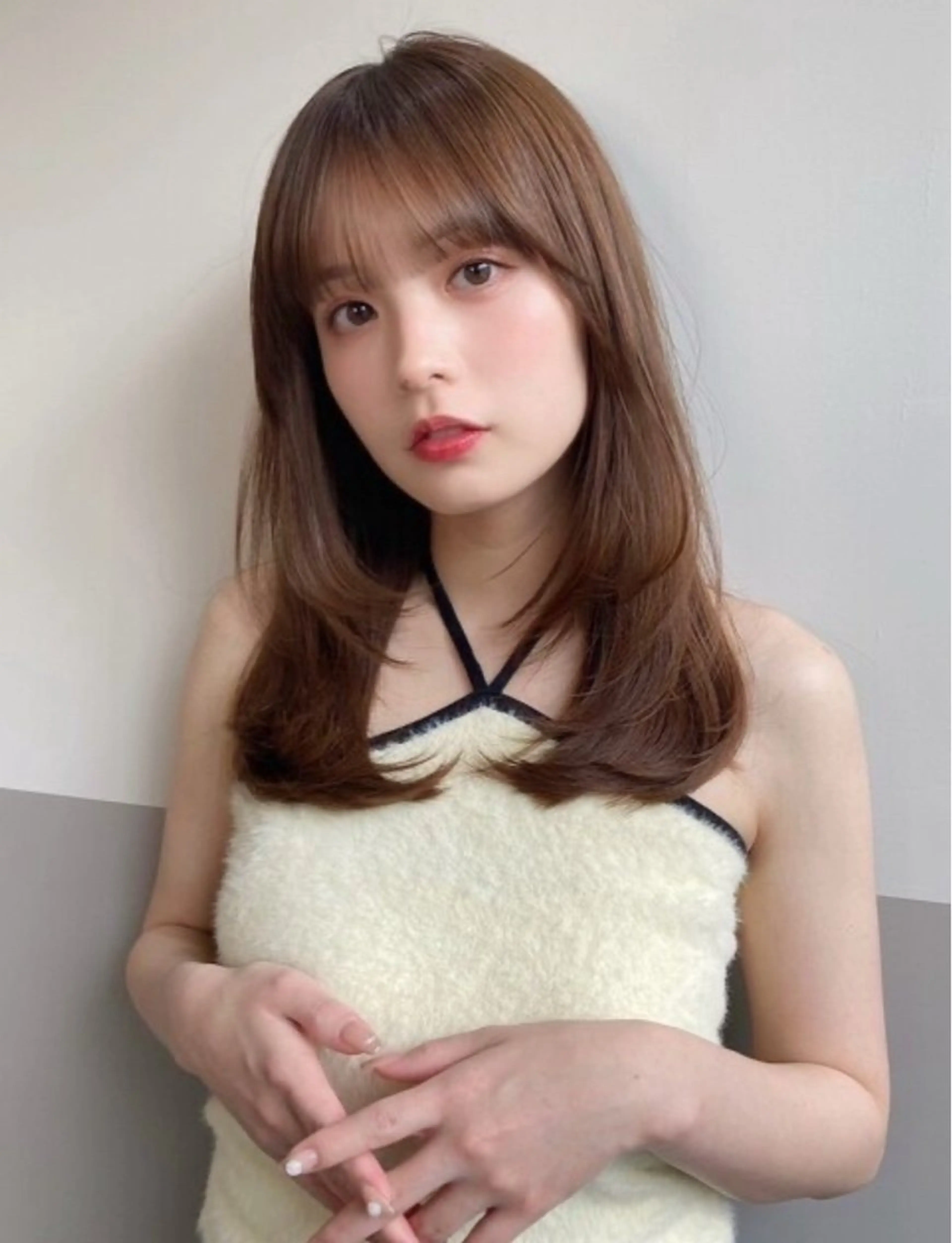セミロング カット ヘアカラー トリートメント 美髪矯正🎀髪質改善 特化🎀Kanonのヘアスタイル
