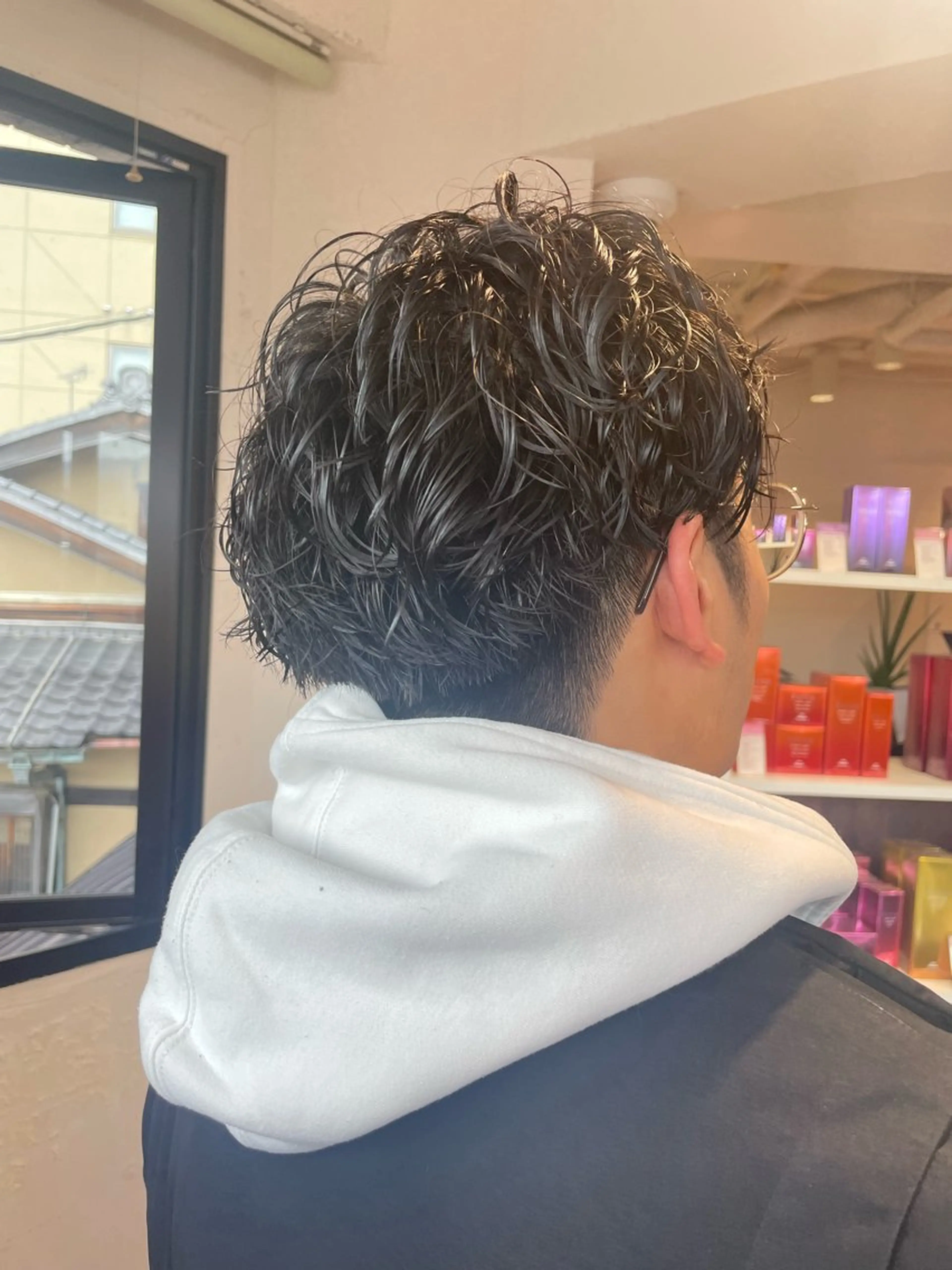 パーマ メンズ メンズパーマ 佐藤 綾郁のヘアスタイル