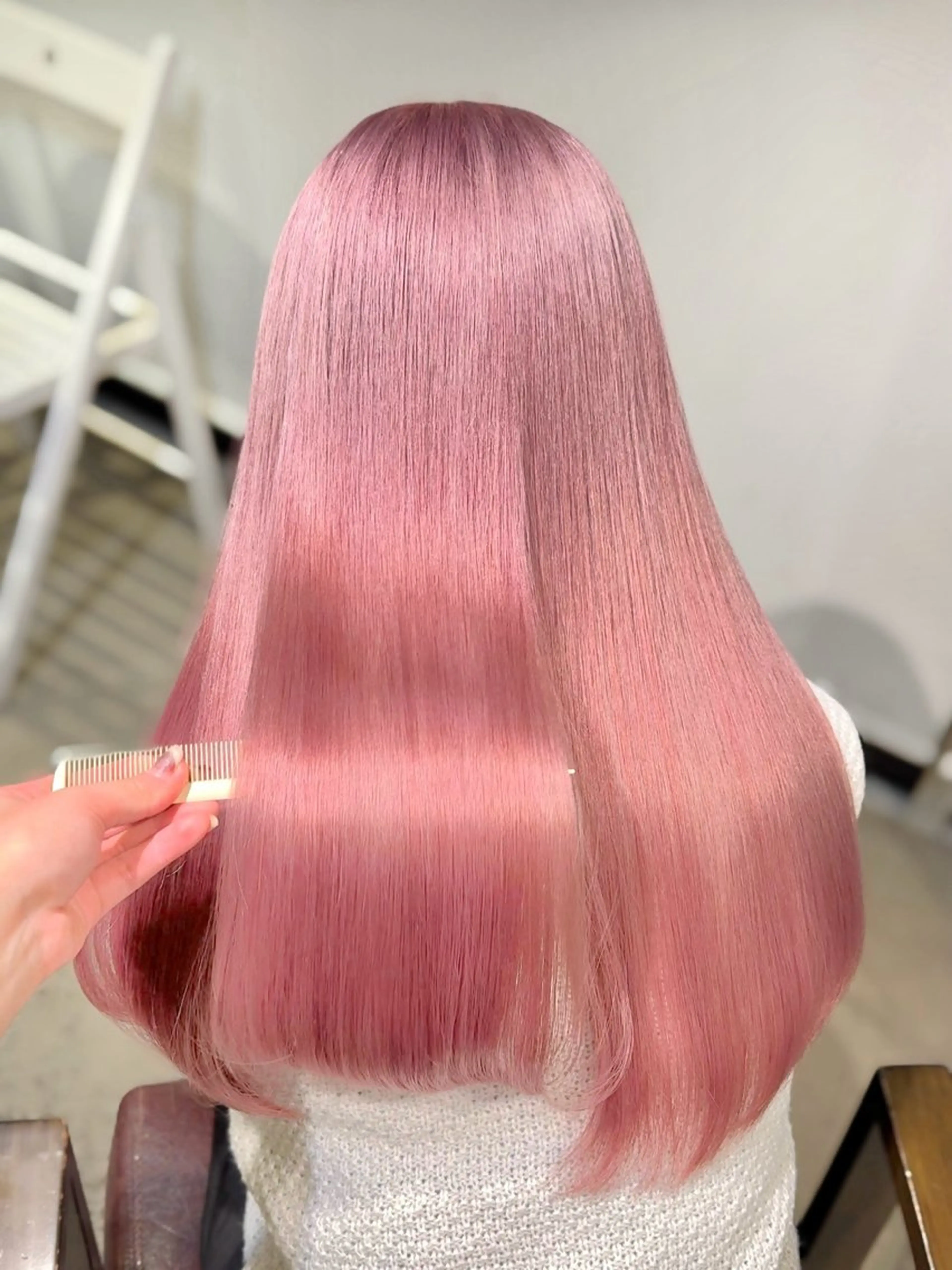 ケアカラー＋トリートメントの写真