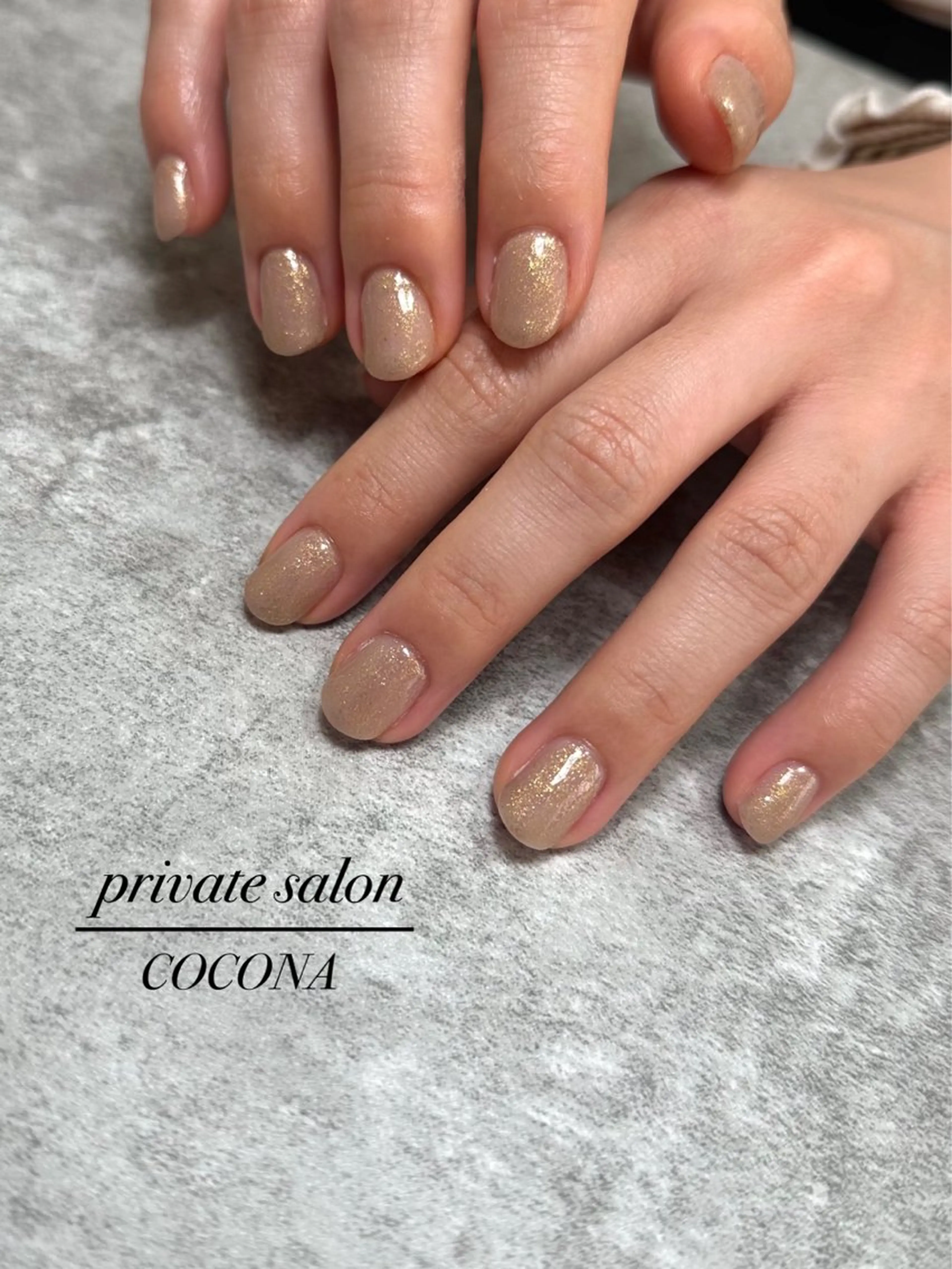 ネイル ワンカラーネイル ハンドネイル プライベートサロン nailcoconaのネイルデザイン