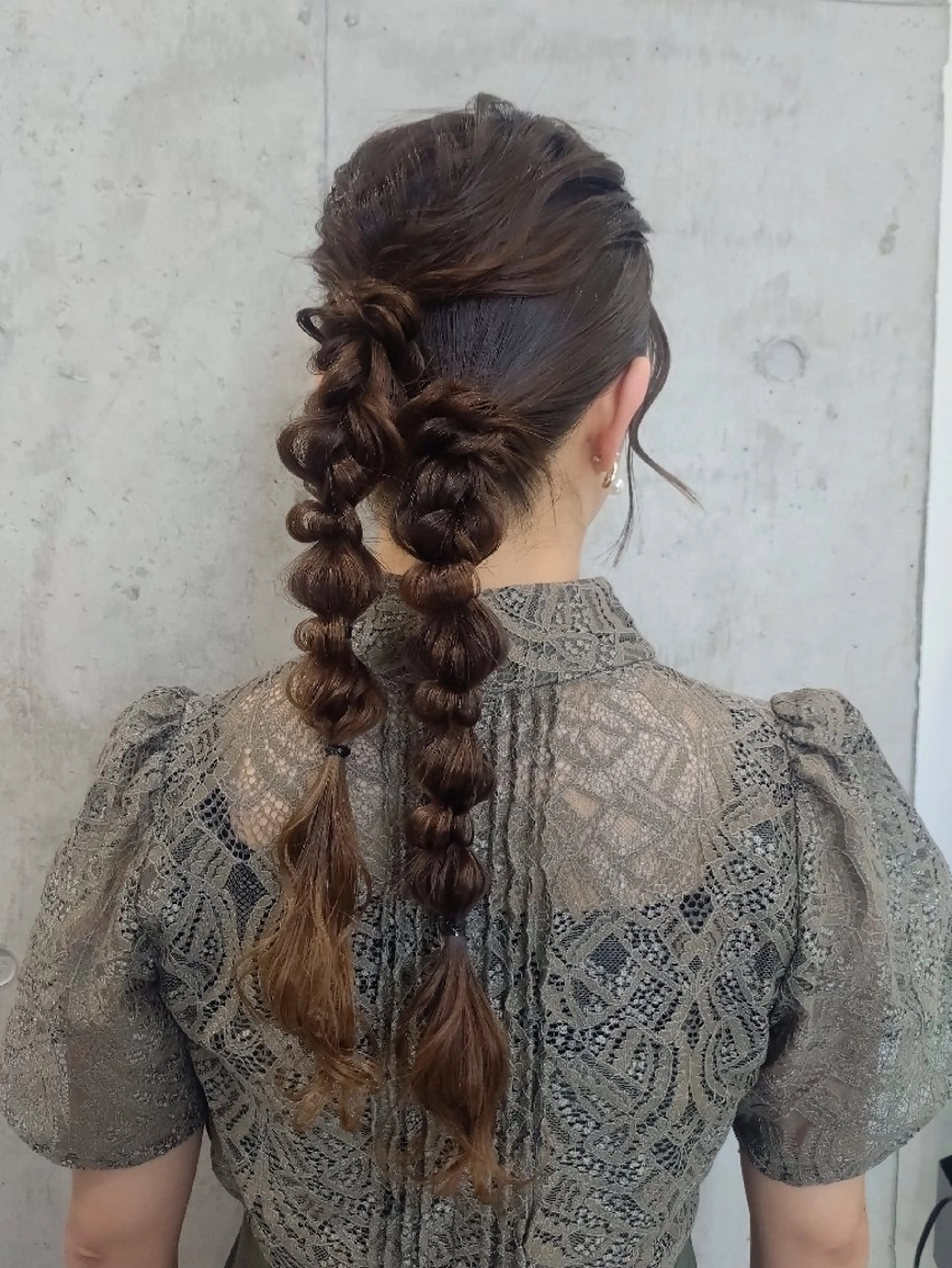 ロング ヘアアレンジ ヘアセット ヘアアレンジ/透明感 カラー/AKARIのヘアスタイル