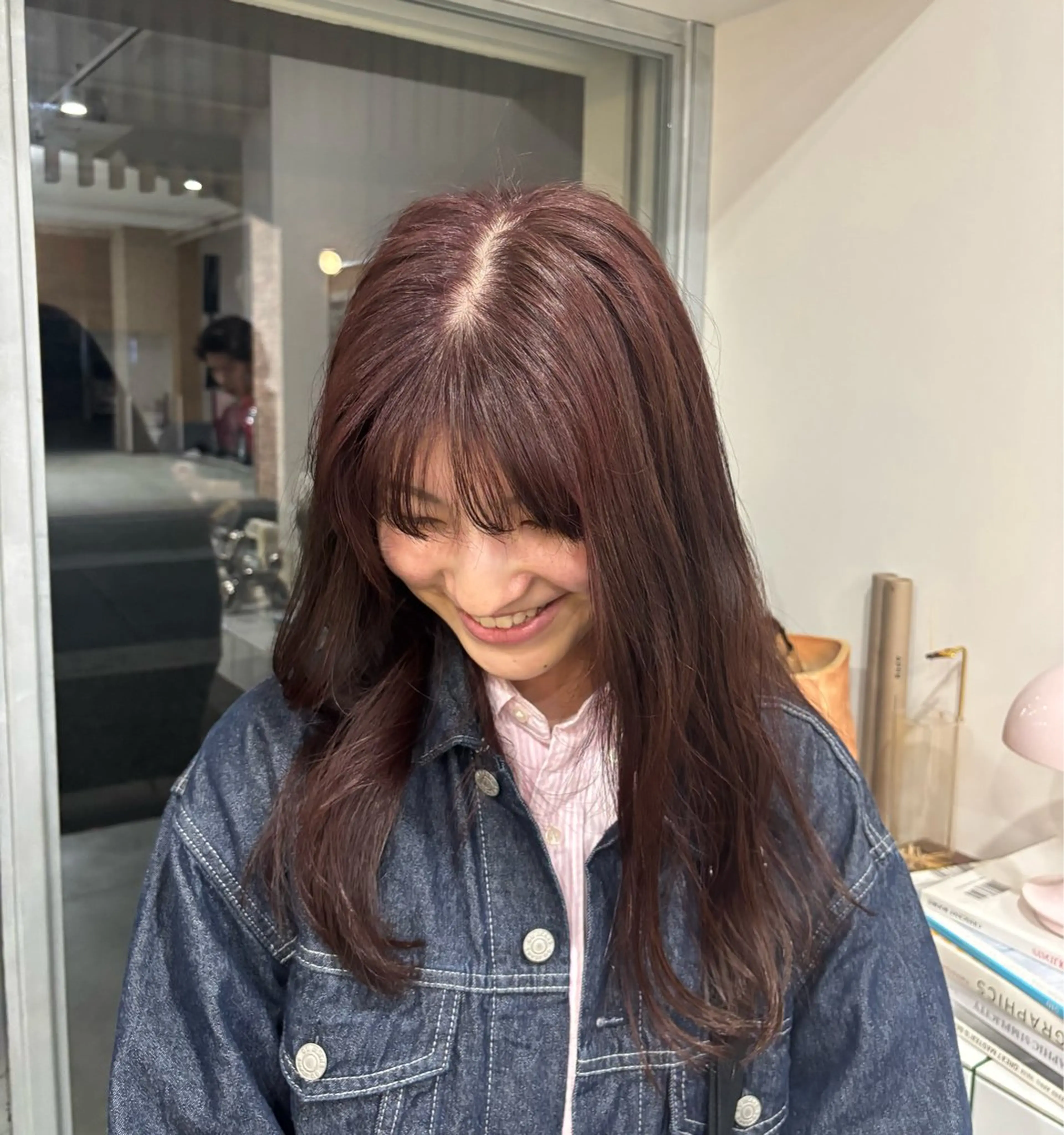 【🎀ミニモ限定価格🎀】ブリーチなしダメージレスワンカラー+lalupaトリートメントの写真