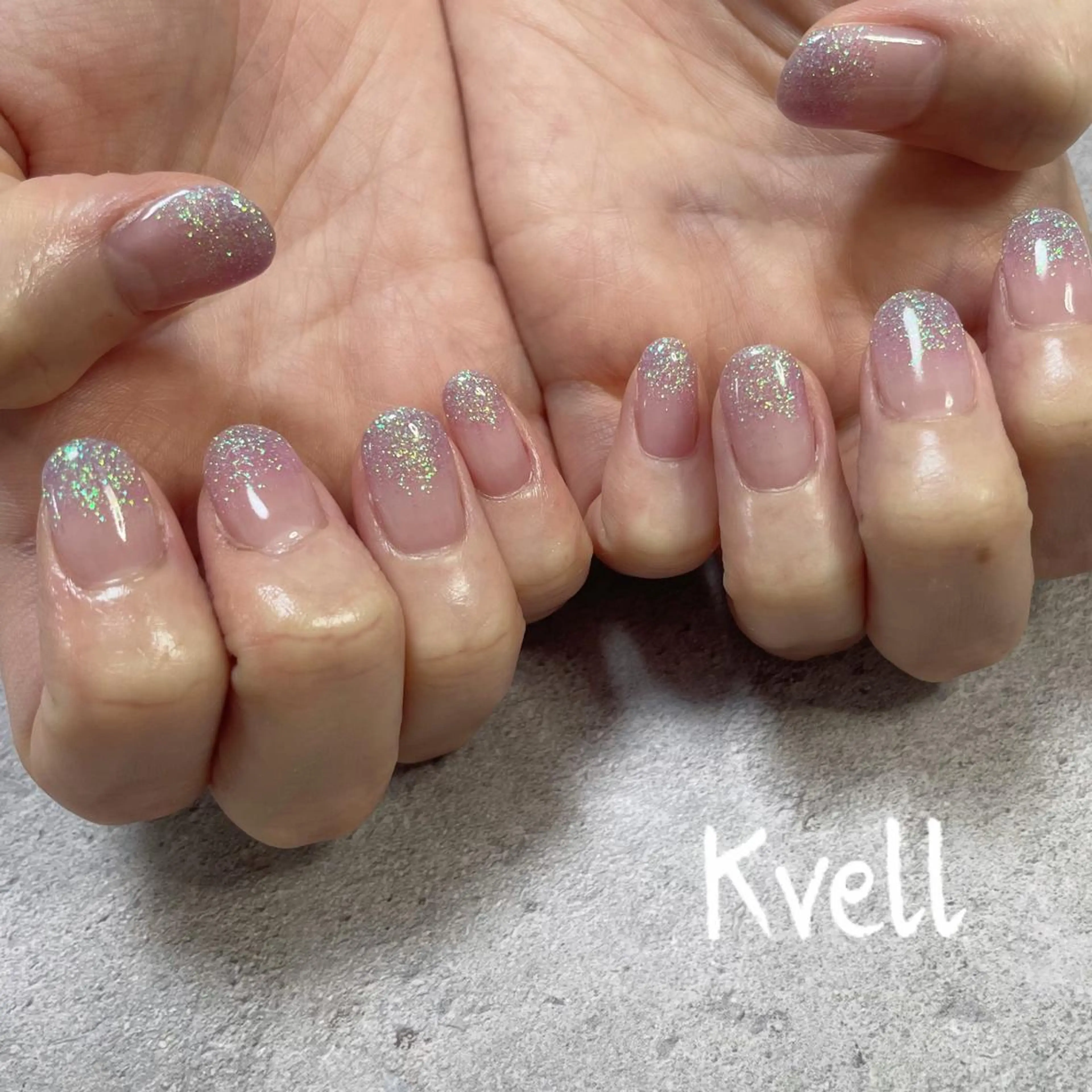 ネイル パープル ハンドネイル nail salon  Kvell所属・nailsalon Kvellのネイルデザイン
