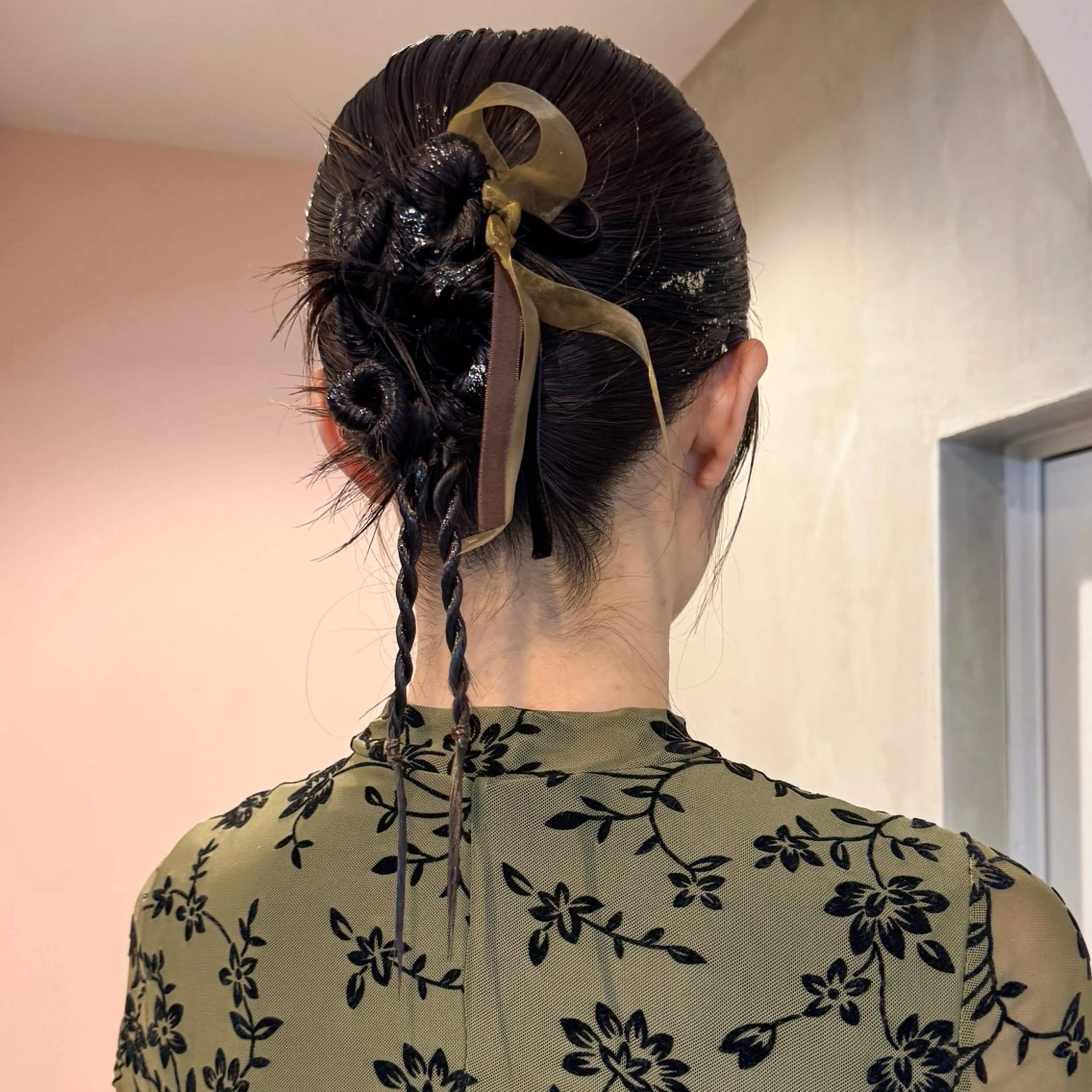 ヘアアレンジ ヘアセット 🍈yurina パーマ🍈のヘアスタイル