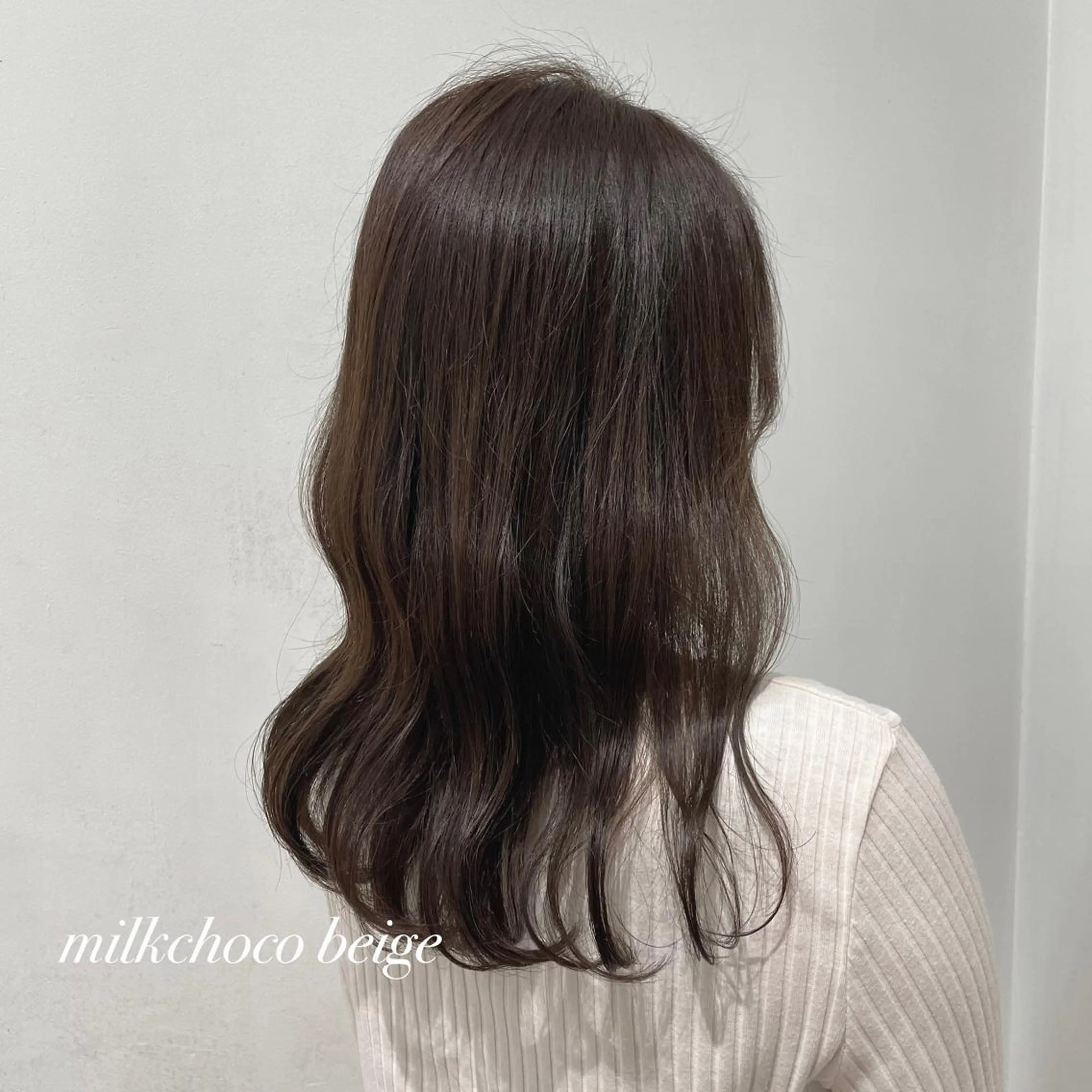 ロング カラー ベージュカラー 森 愛佳のその他イメージ
