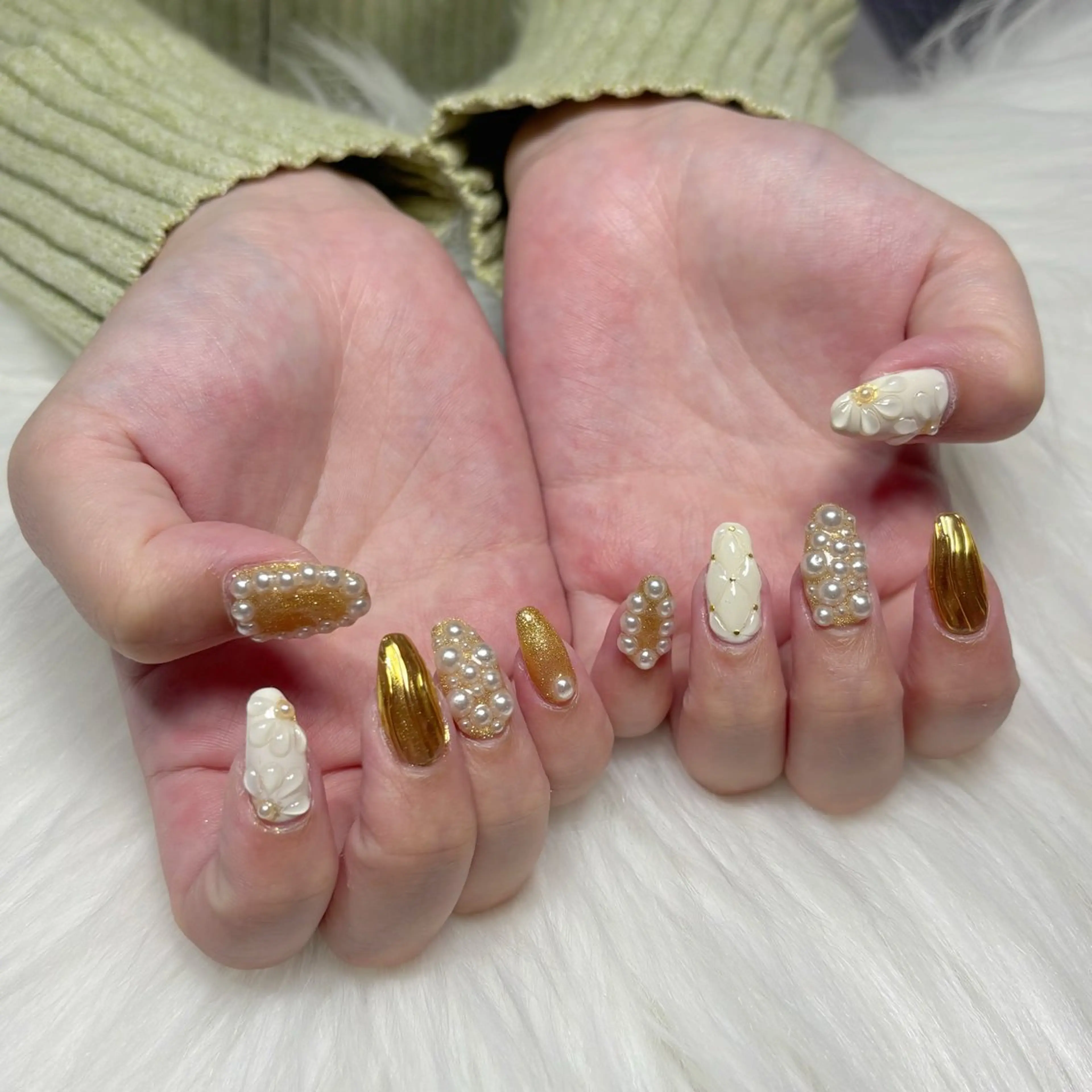 ネイル ハンドネイル tumake🫧 Ayuri🩵のネイルデザイン