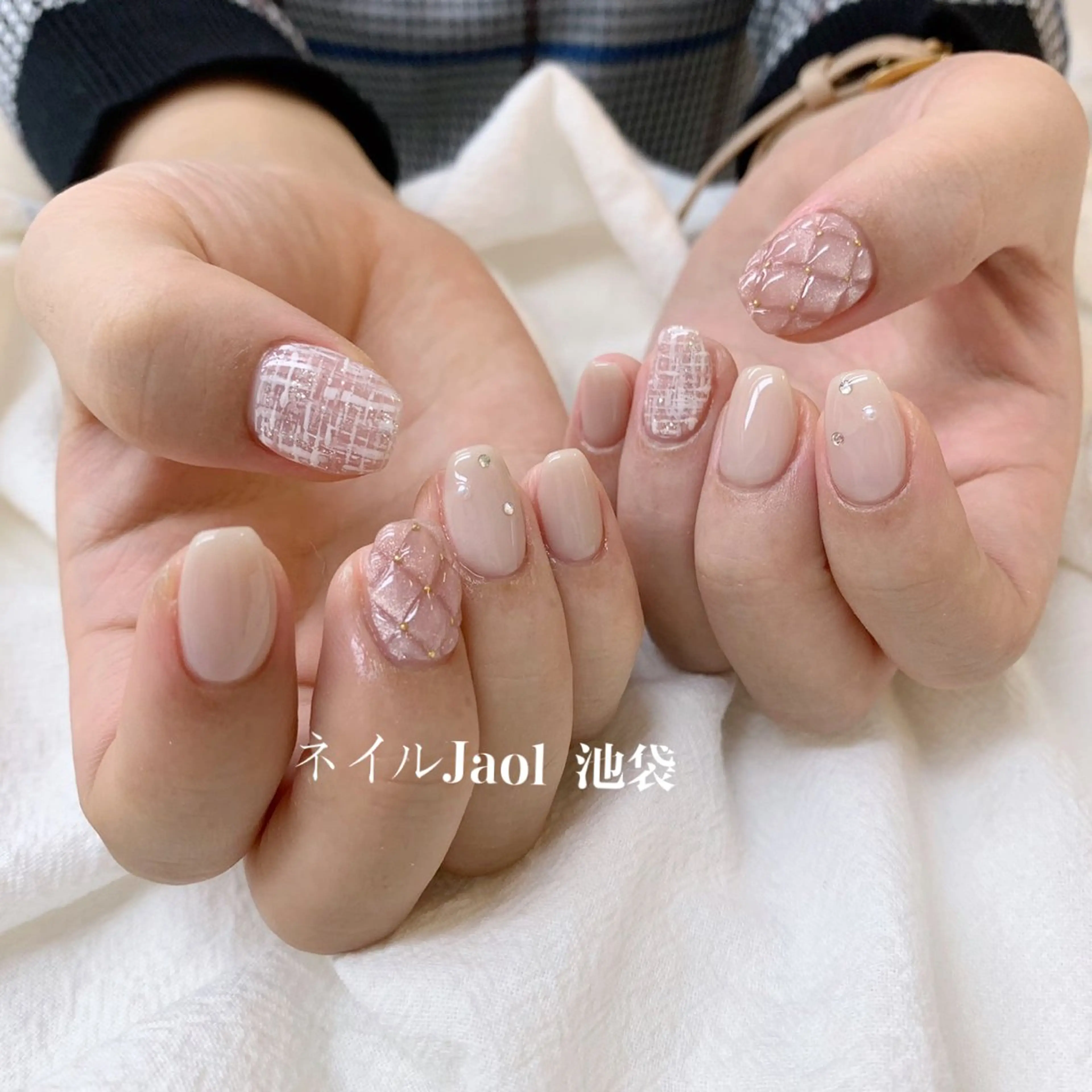 ミディアム nail jaol池袋店所属・ネイルJaol 池袋のネイルデザイン